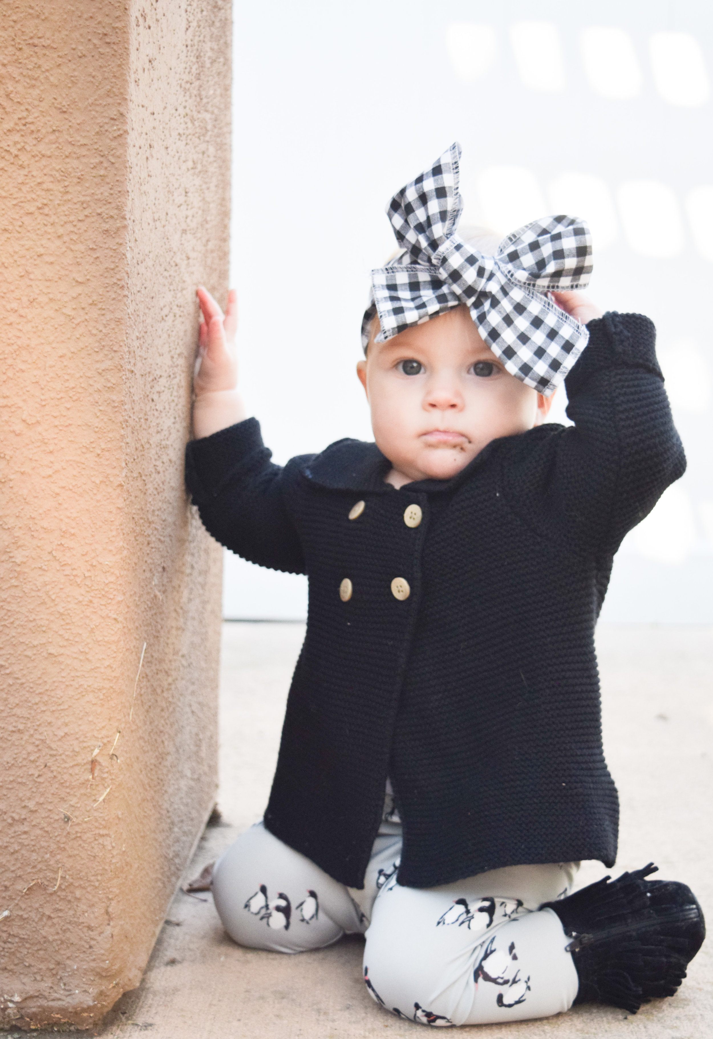 BABY FASHION | Kids Penguin Leggings - Cute Kids Winter Outfit