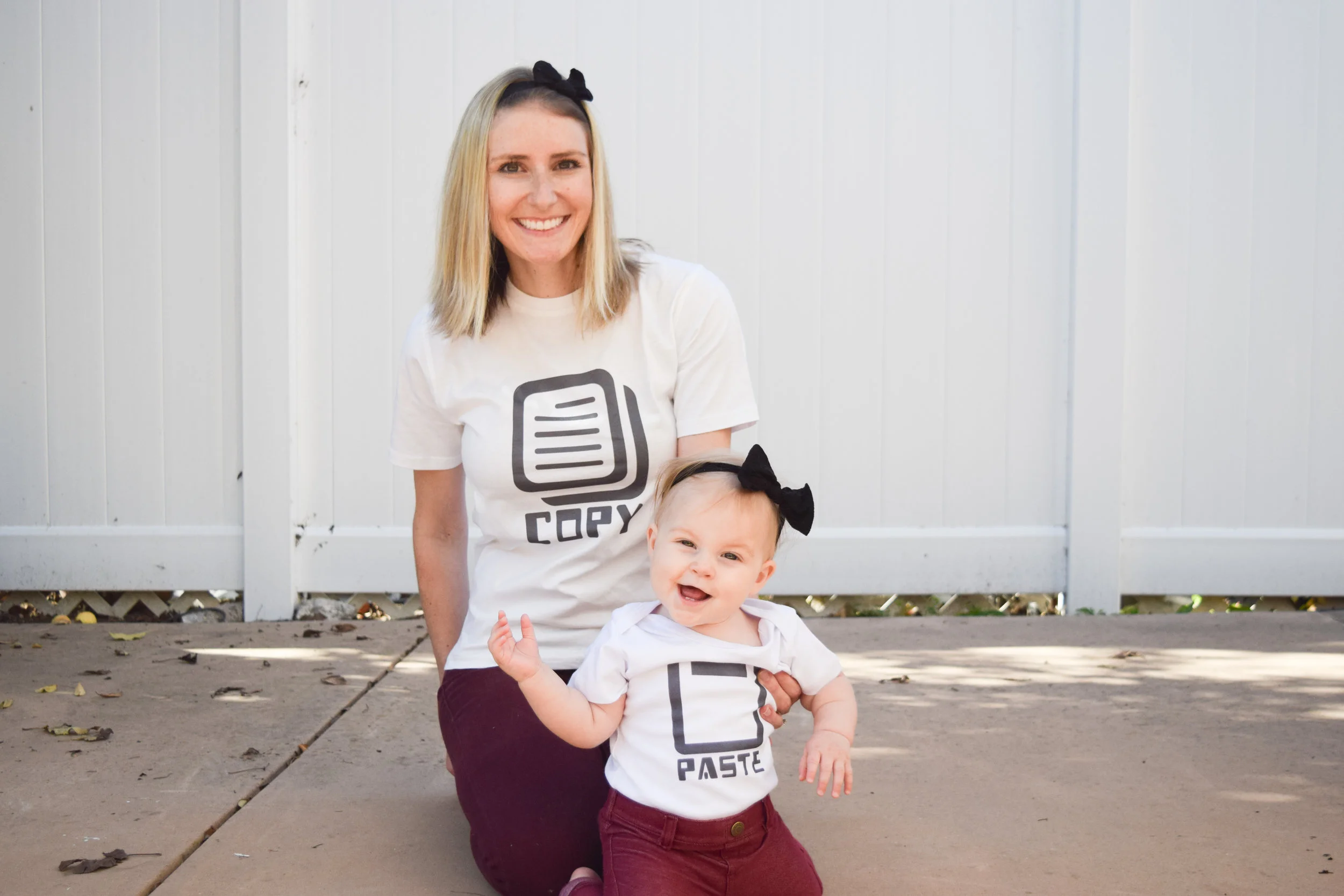 KIDS FASHION | Mommy + Baby Matching Tees