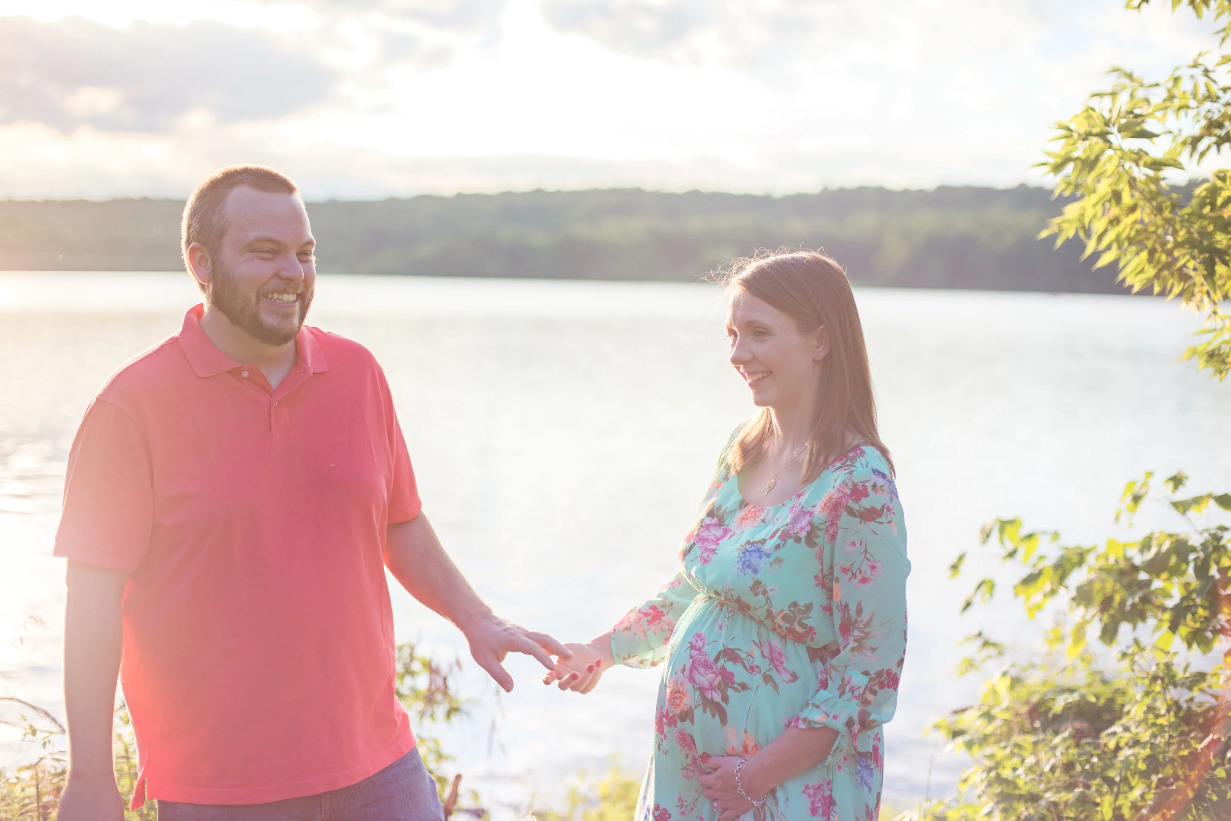 MATERNITY + NEWBORN PHOTOS | Oh The Places You'll Go! -- Hot Air Balloon Themed Maternity + Newborn Session