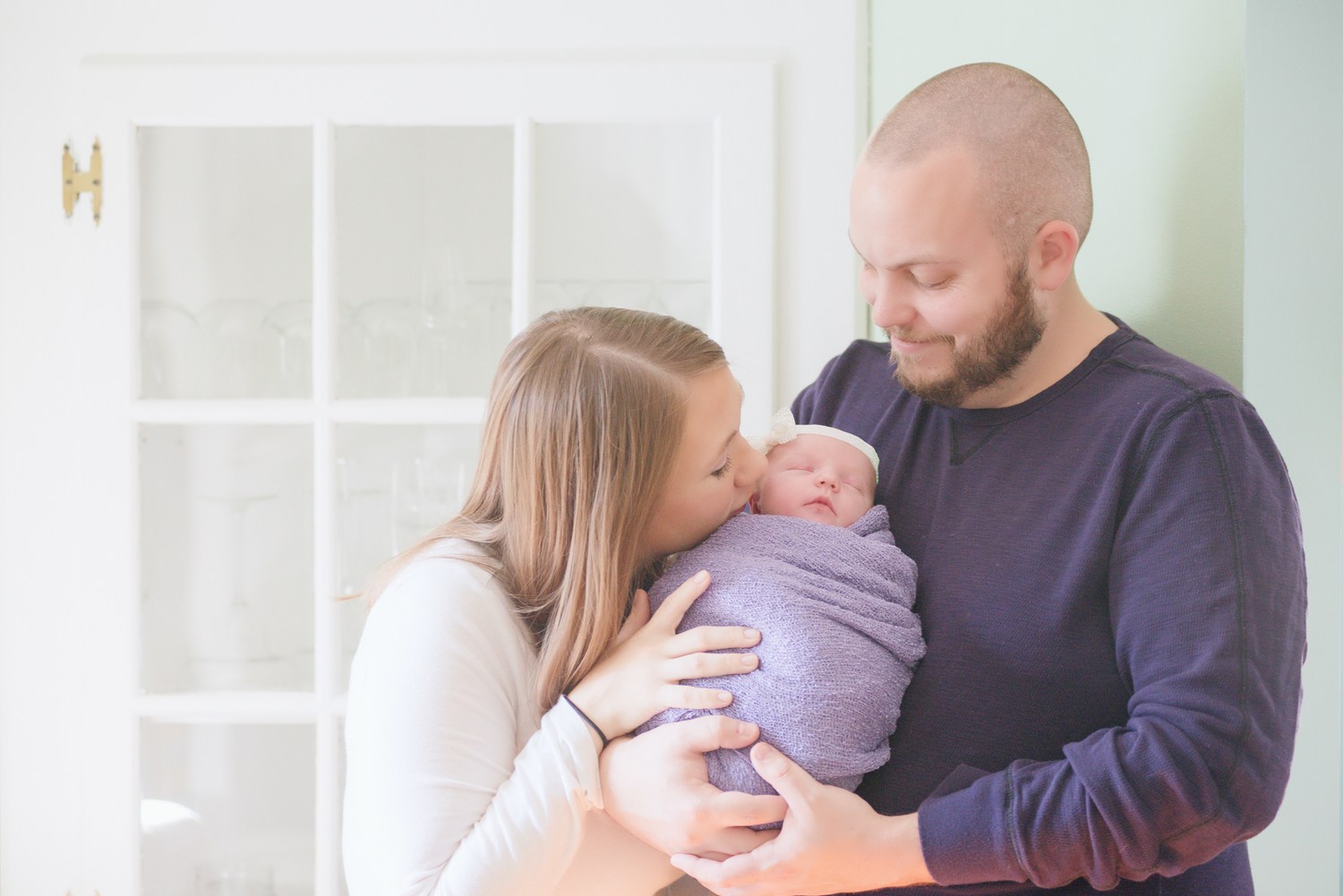 MATERNITY + NEWBORN PHOTOS | Oh The Places You'll Go! -- Hot Air Balloon Themed Maternity + Newborn Session