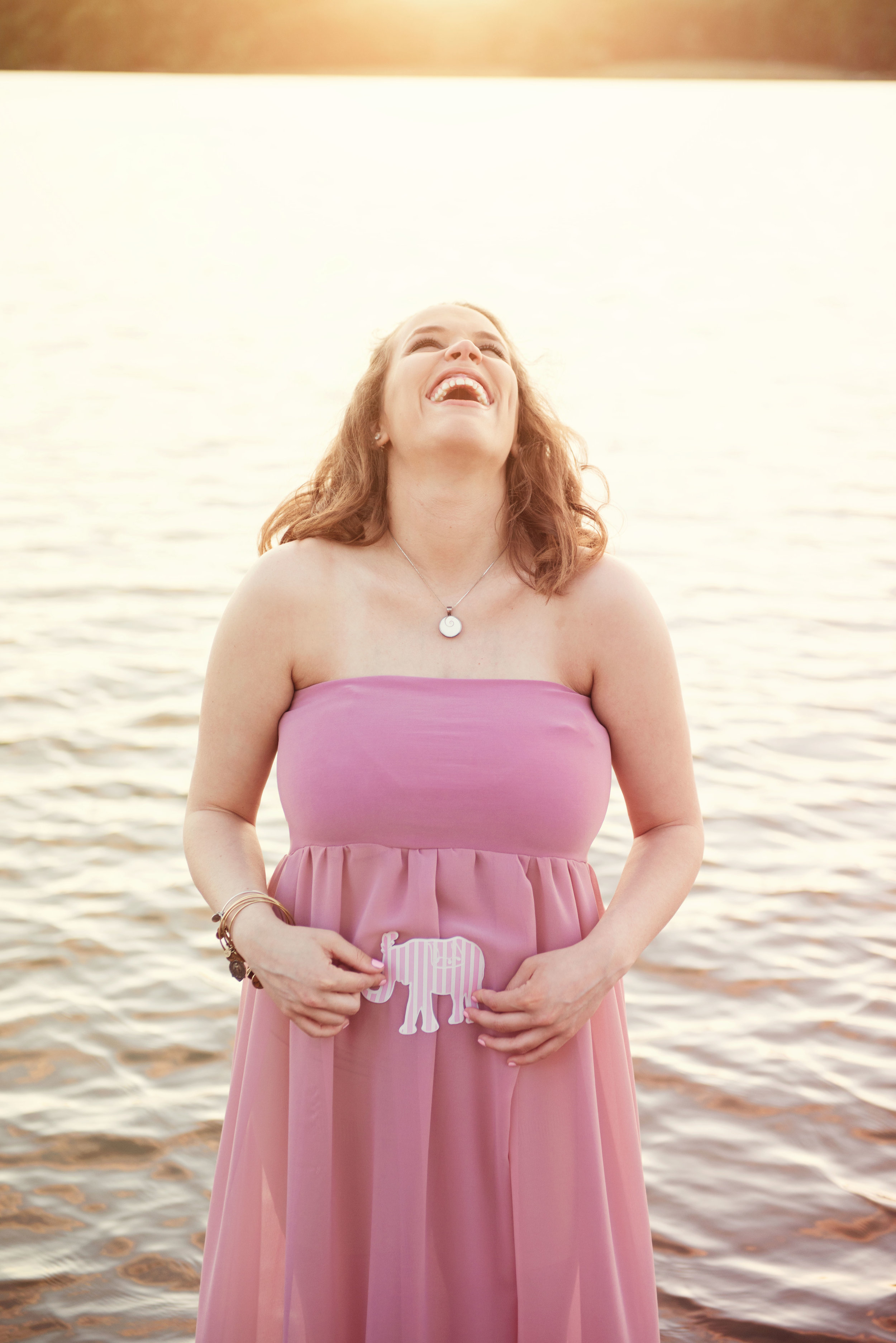 MATERNITY + NEWBORN PHOTOS | A Dreamy Boho Pink + Grey Maternity and Newborn Photos