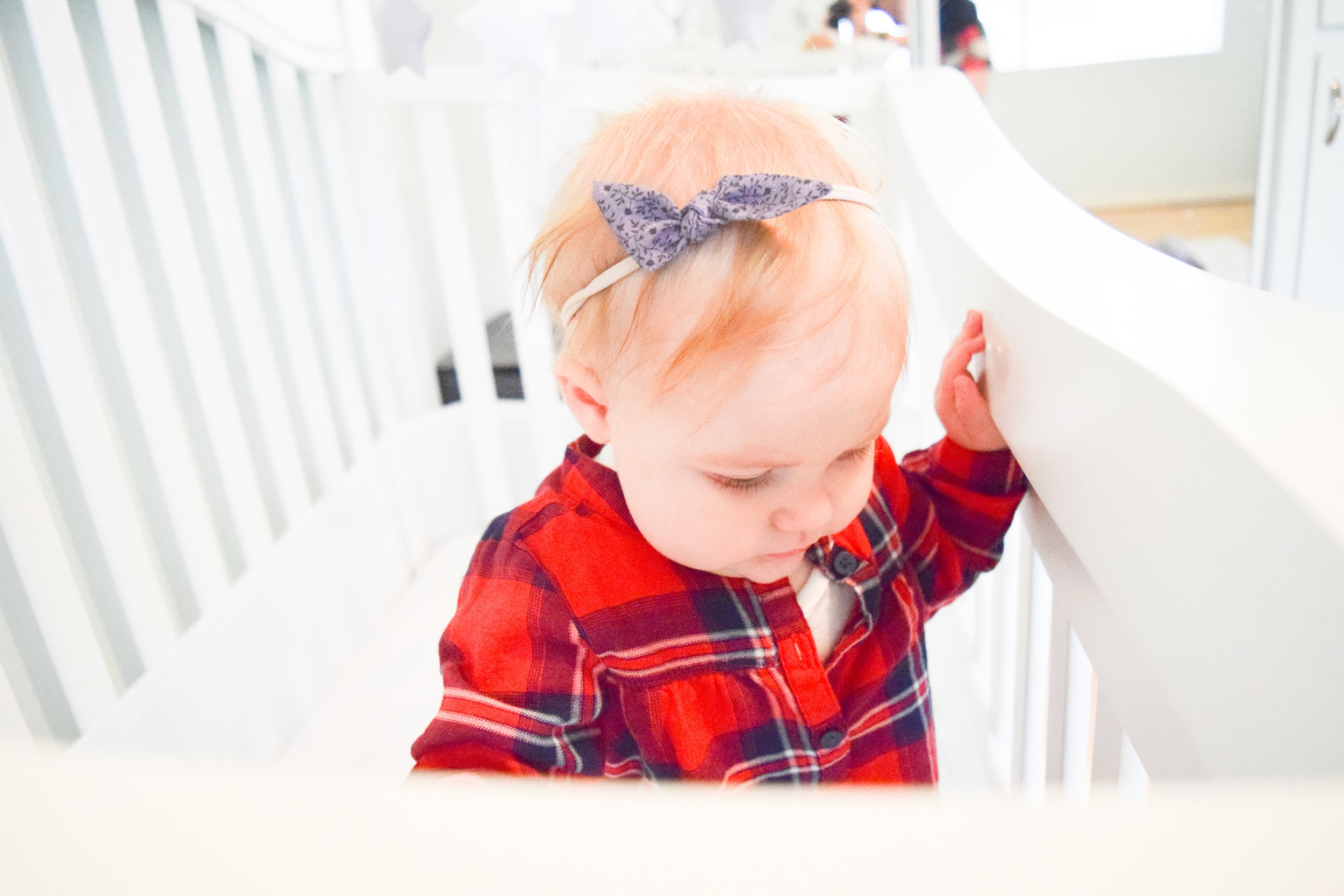 BABY FASHION | Red Baby Flannel, Silver Baby Leggings, Fall Purple Baby Bow, Champagne Baby Moccasin Boots