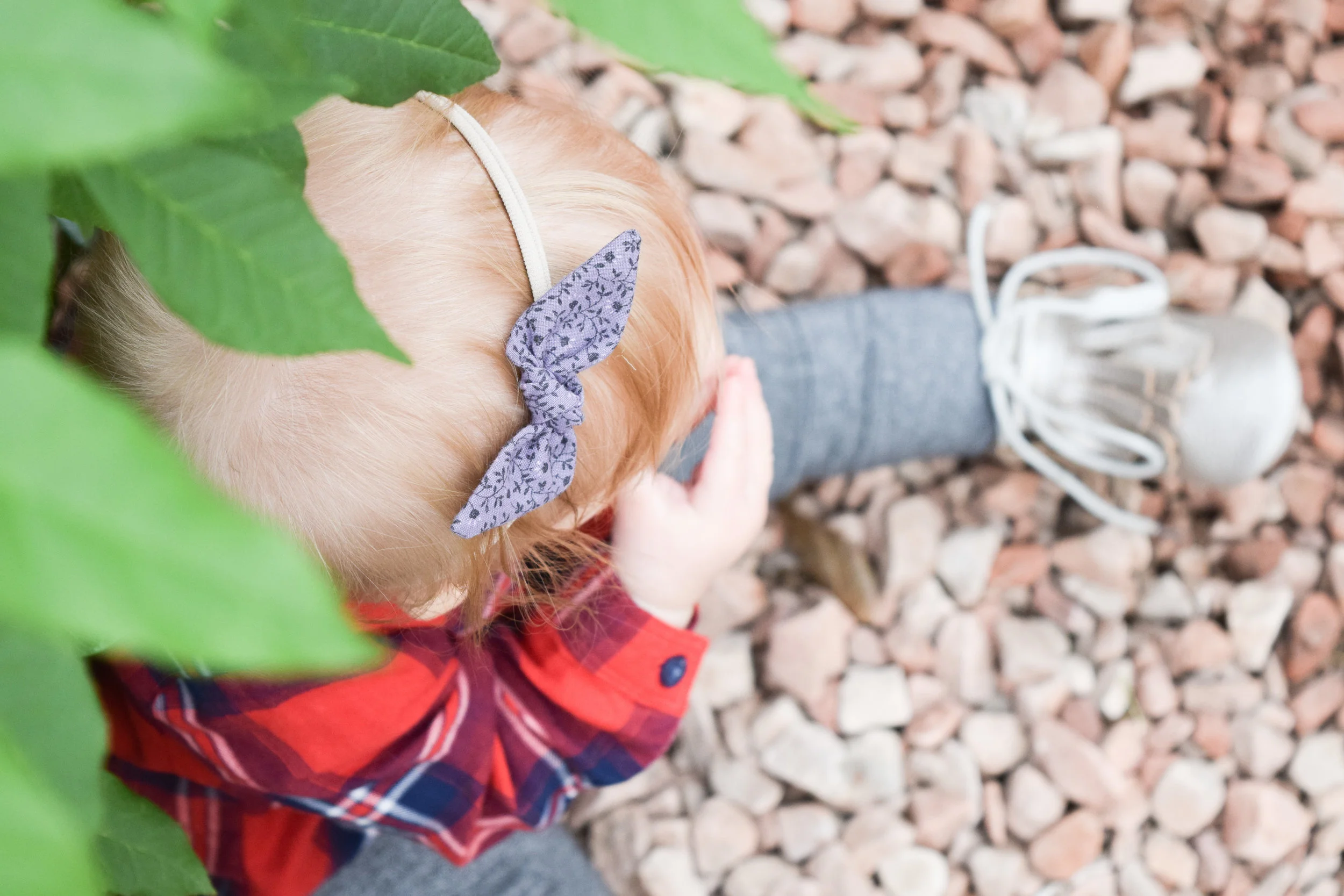 BABY FASHION | Red Baby Flannel, Silver Baby Leggings, Fall Purple Baby Bow, Champagne Baby Moccasin Boots