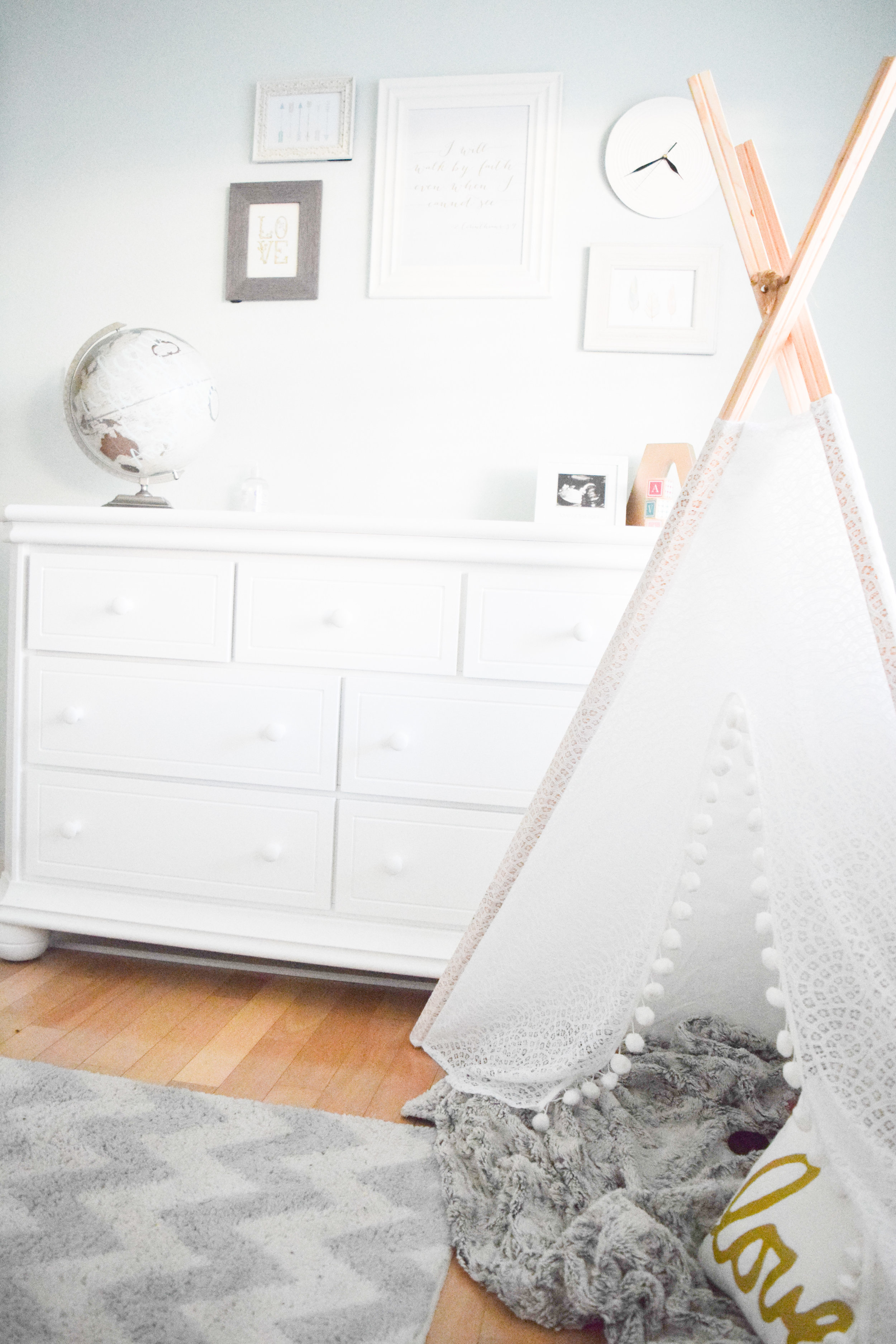 Baby + Kids Teepee - Unisex Nursery Decor