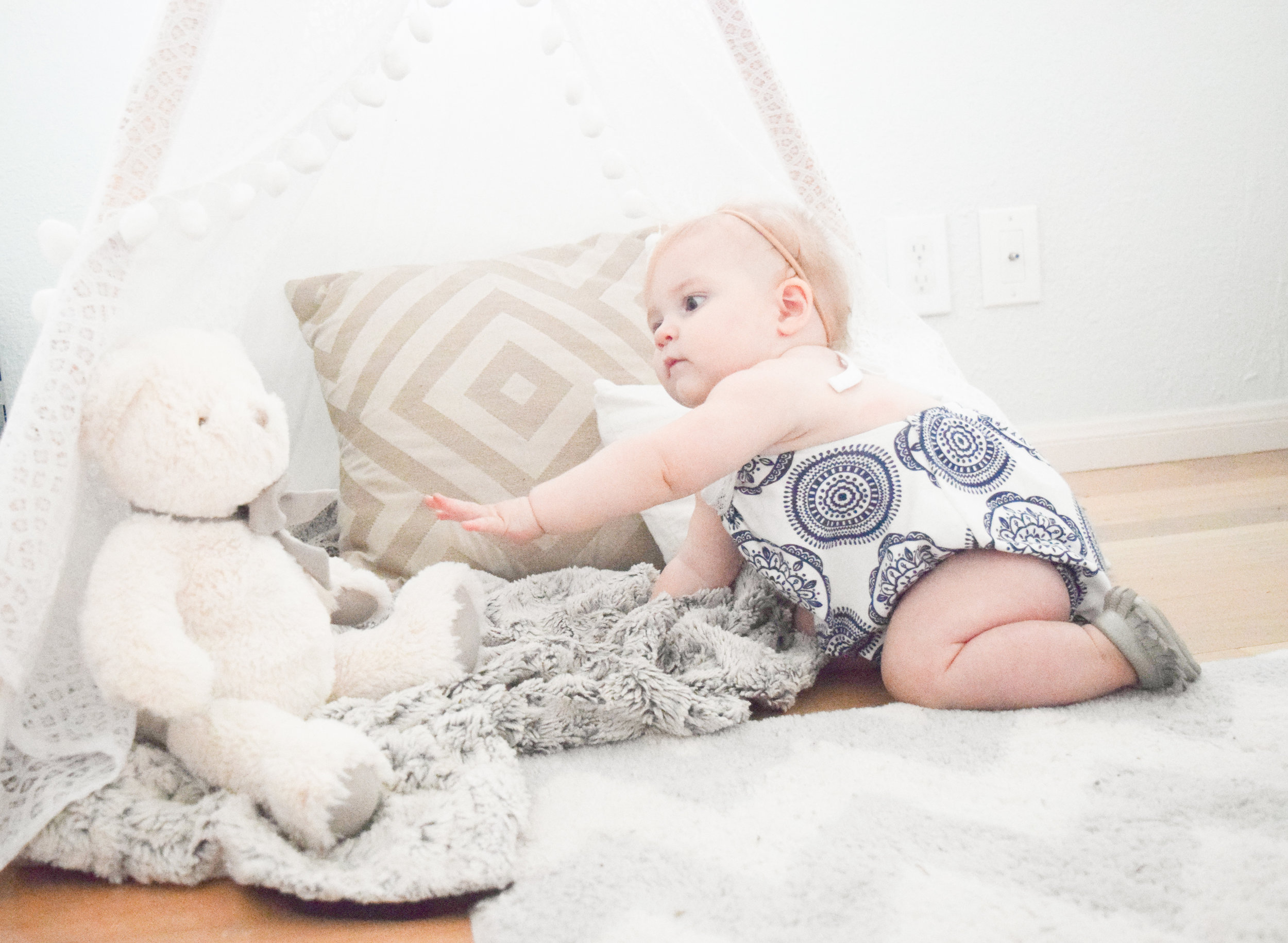 Baby + Kids Teepee - Unisex Nursery Decor