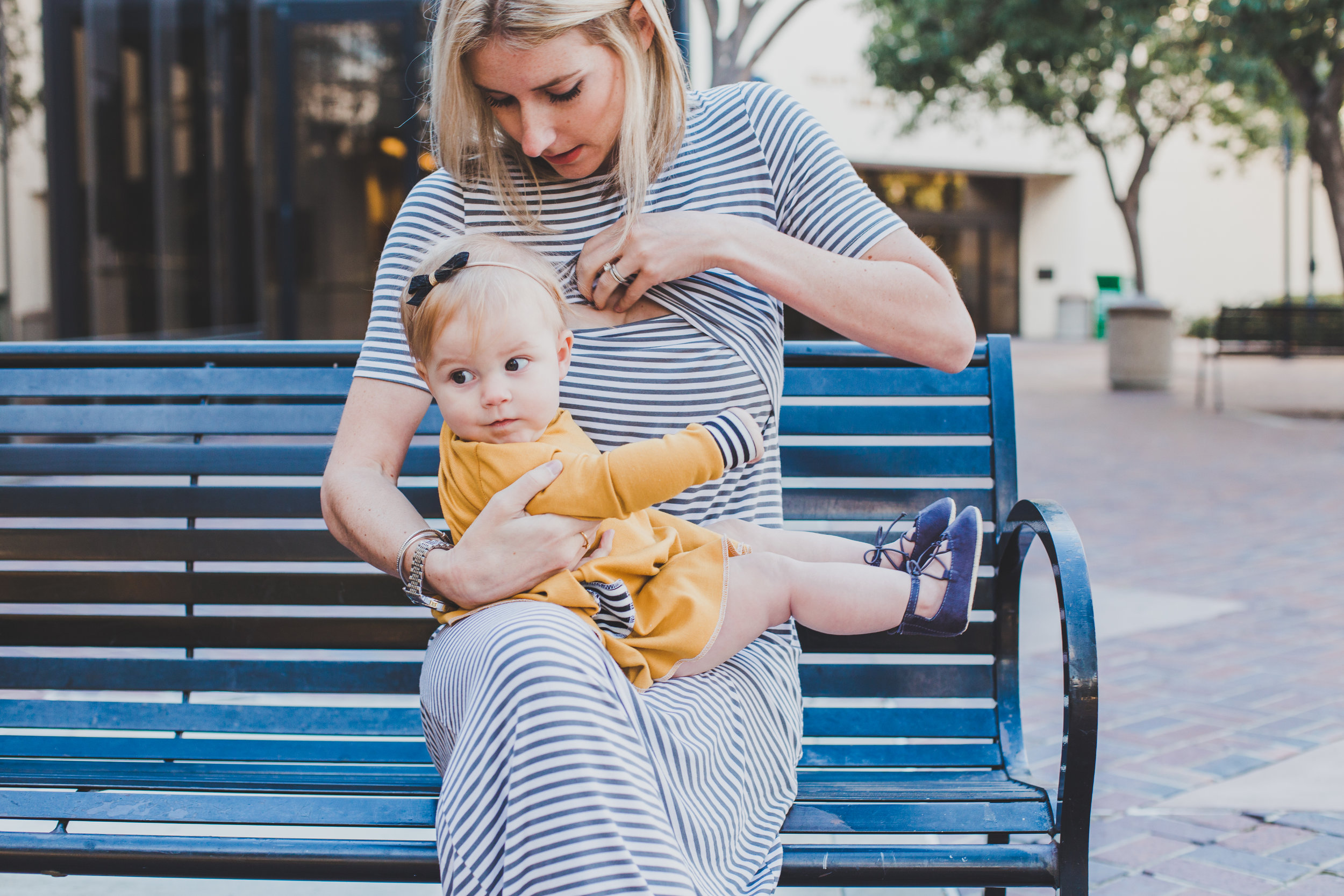 Cute Nursing Clothes - Nursing Dress - Undercover Mama - Briana Lindsey Photography