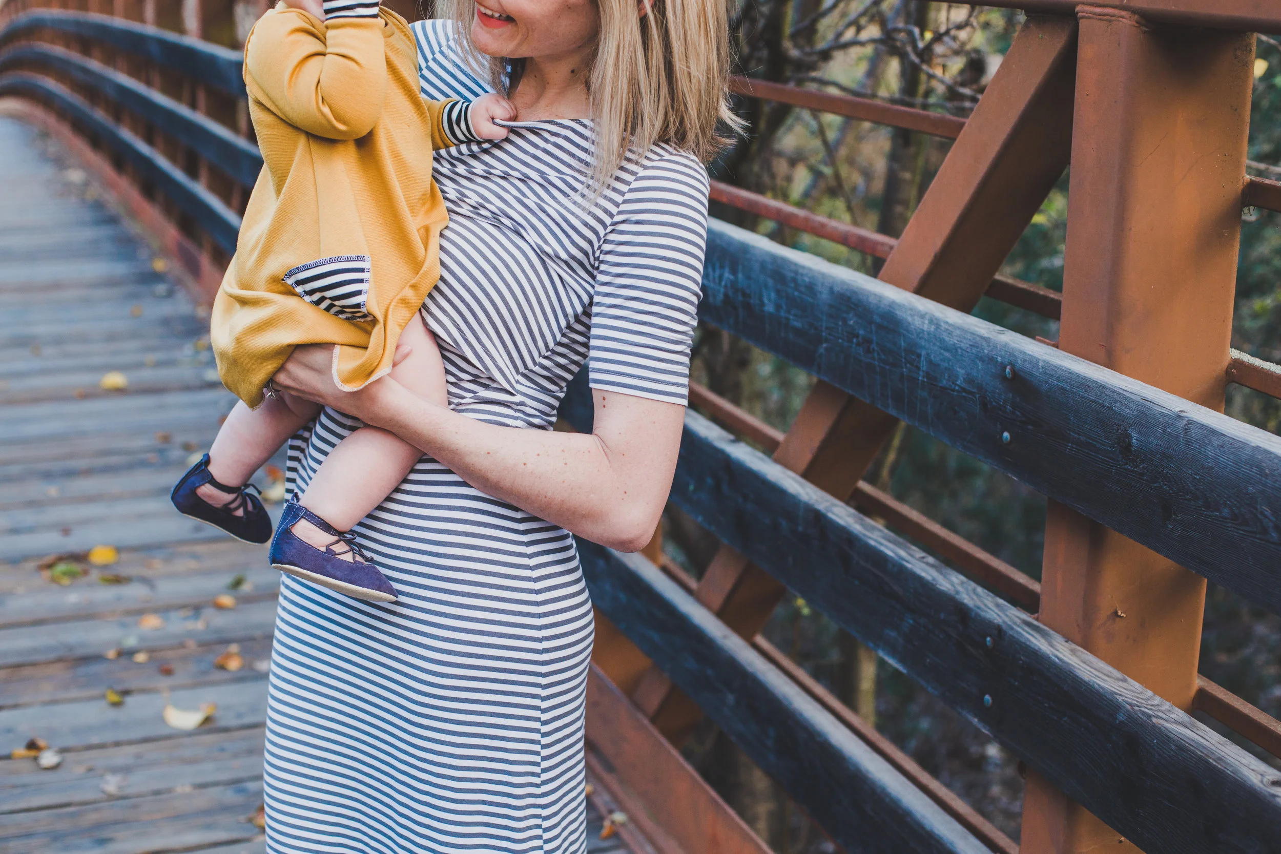 Cute Nursing Clothes - Nursing Dress - Undercover Mama - Briana Lindsey Photography