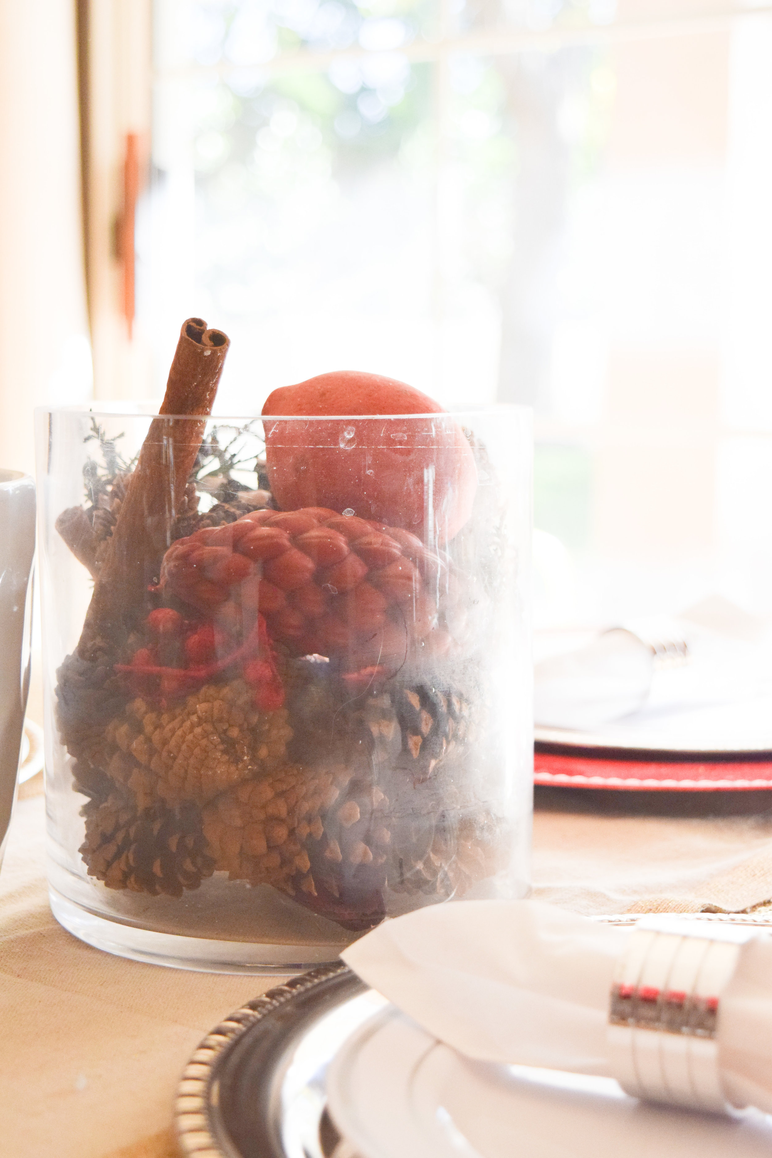 Inexpensive Holiday Place Setting + Decor - FAKE CHRISTMAS | A Hallak Family Holiday Tradition