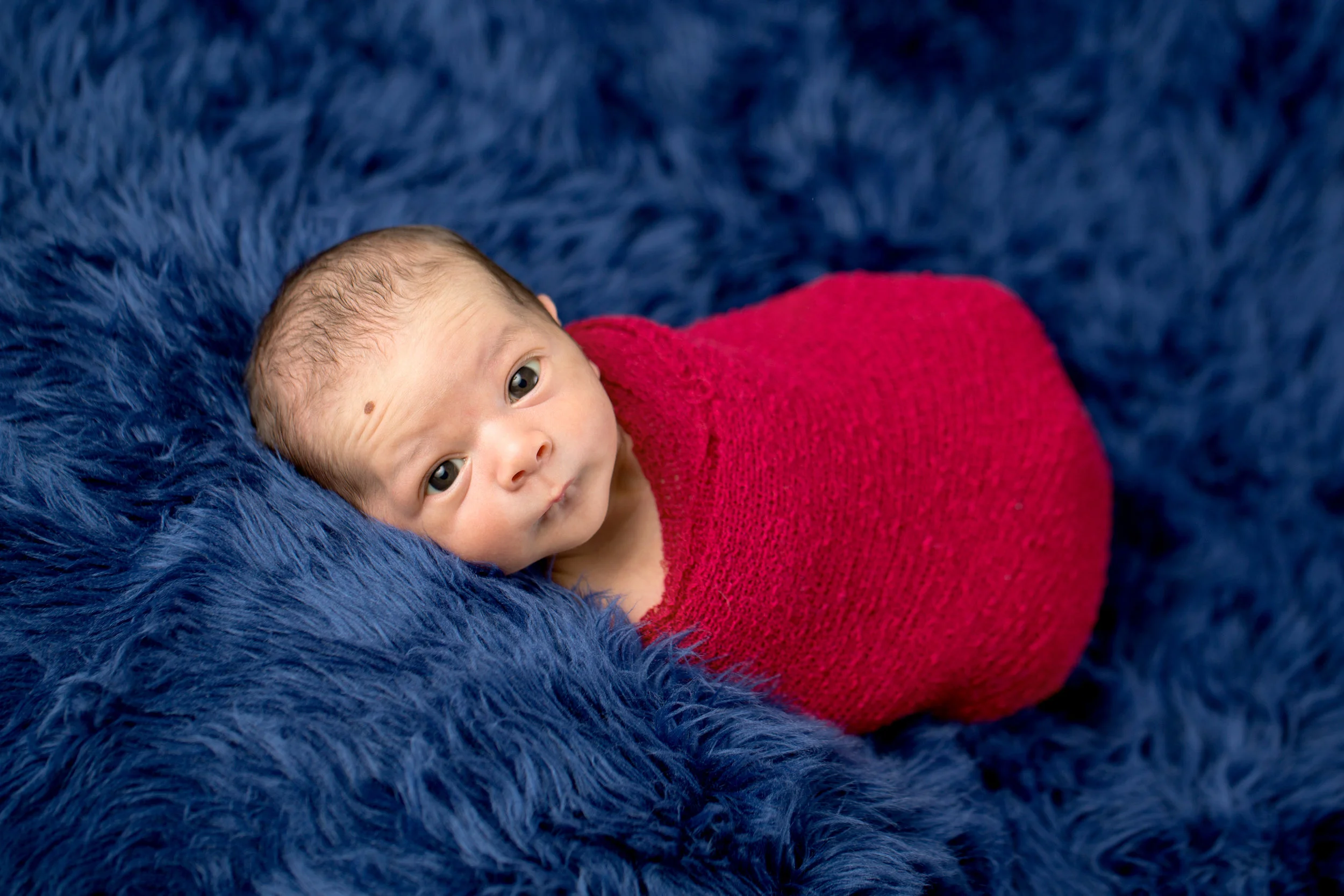 NEWBORN PHOTOGRPAHY | Solar System Themed Nursery, Colorful Newborn Photos