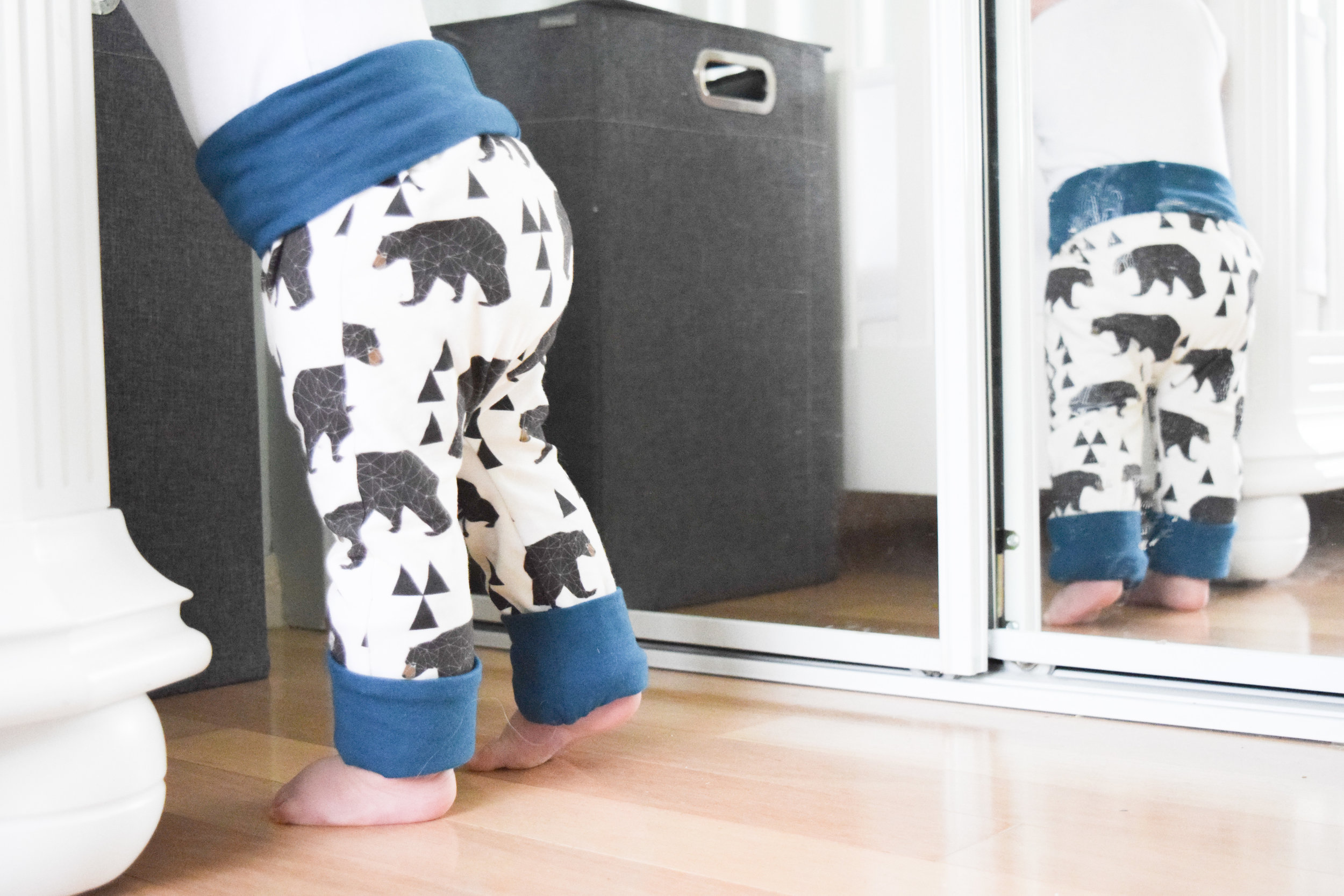 Baby Bear Leggings - Grow With Me Baby Leggings - Baby Giveaway