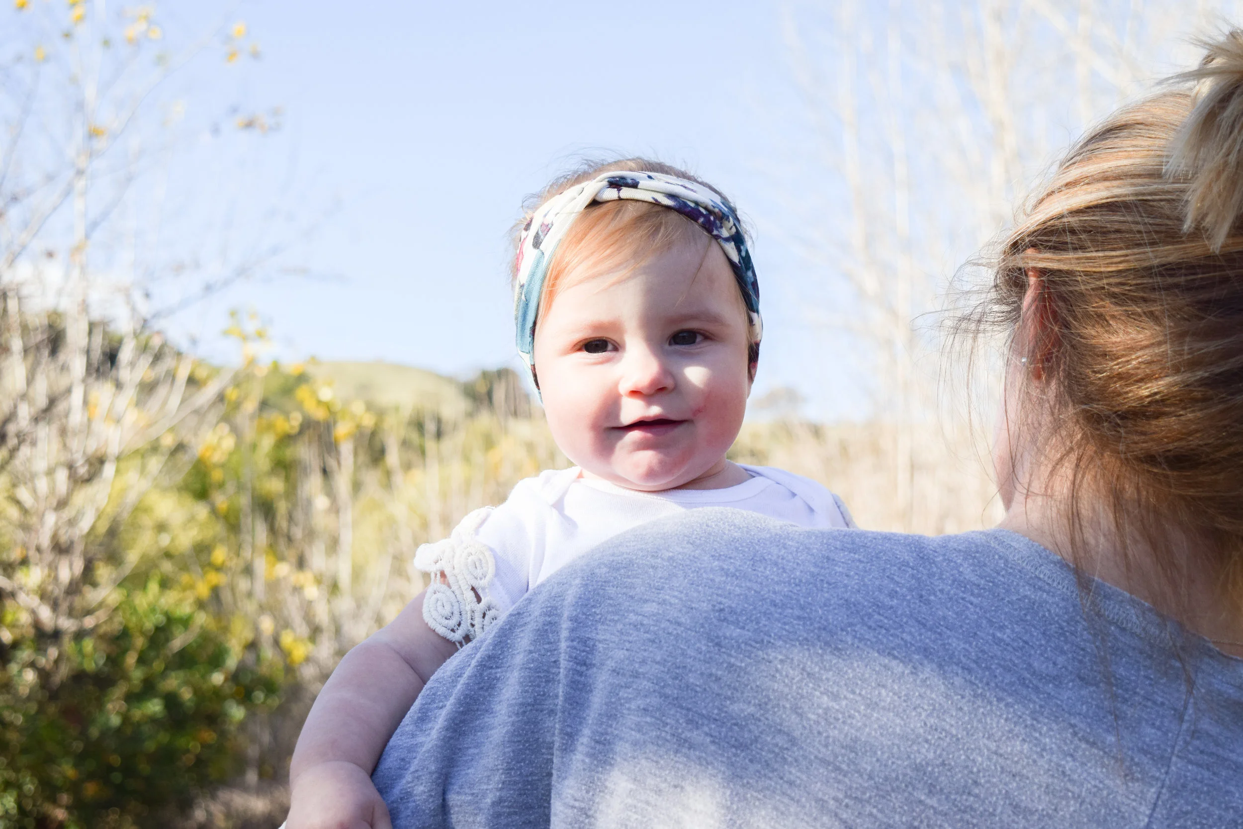 BABY FASHION | Gold Velvet Baby Bell Bottoms, floral print baby headwrap, boho baby outfit