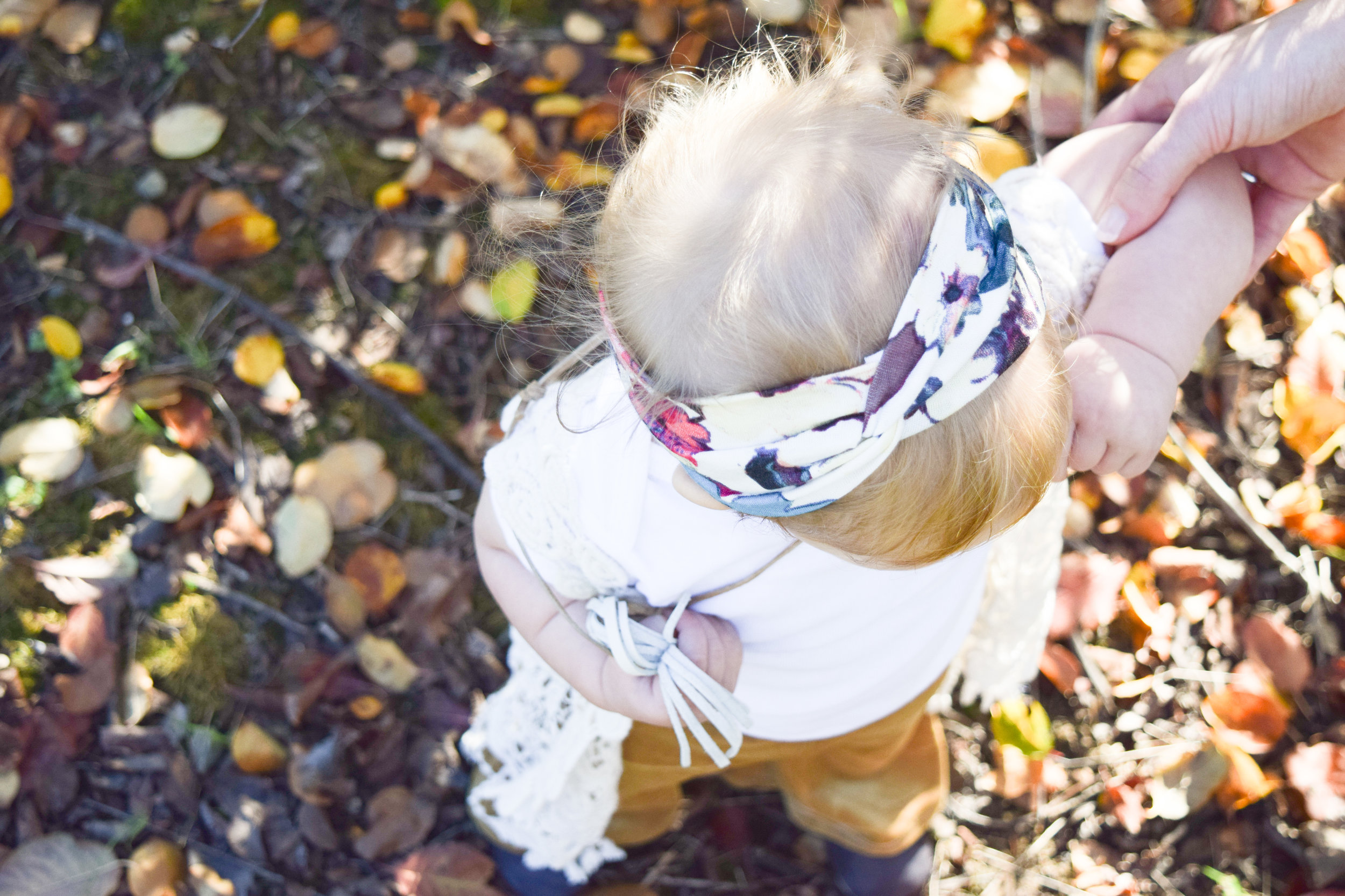 BABY FASHION | Gold Velvet Baby Bell Bottoms, floral print baby headwrap, boho baby outfit