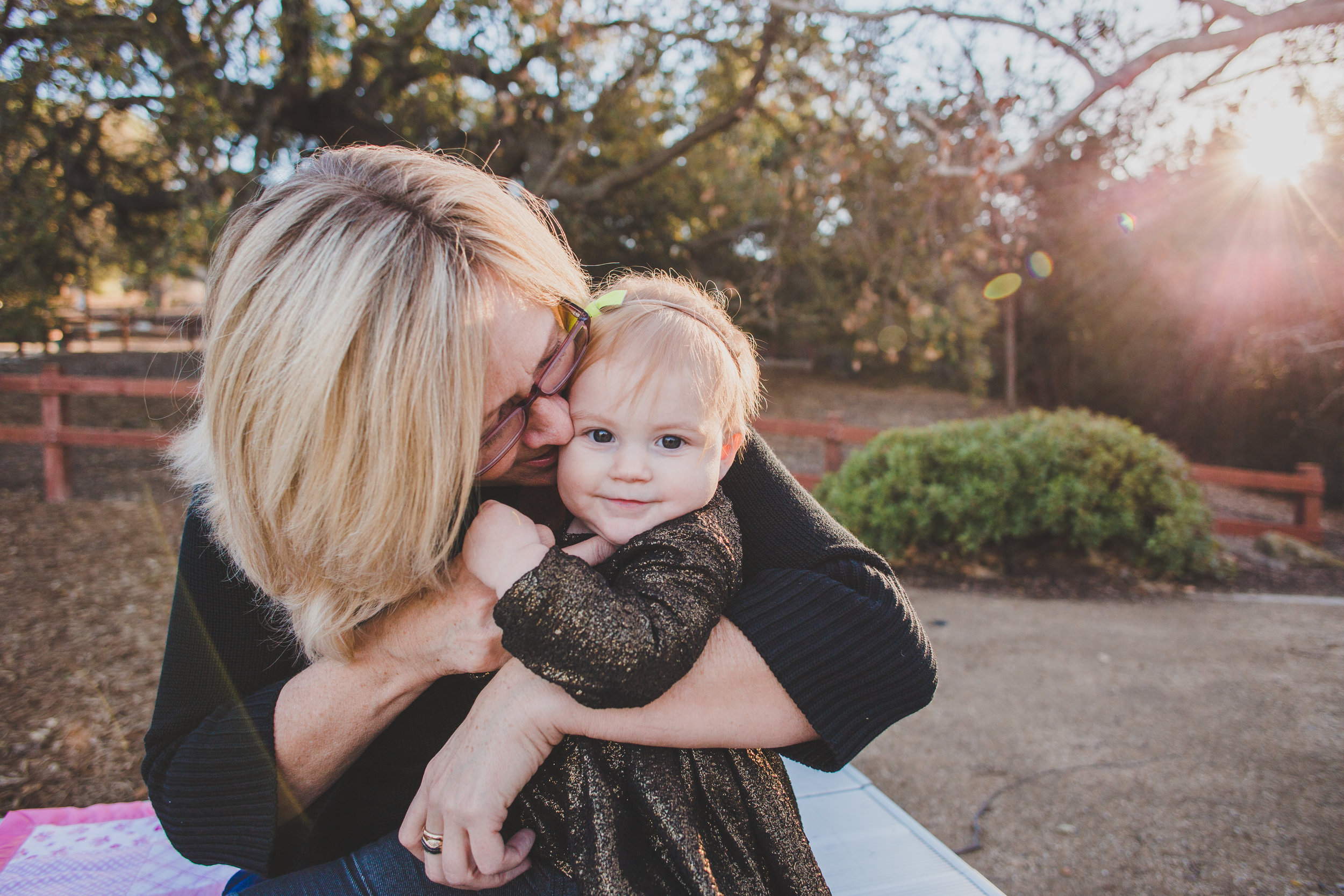 Holiday Gift Ideas for Grandma - Grandma + Me Photo Session by Briana Lindsey Photography