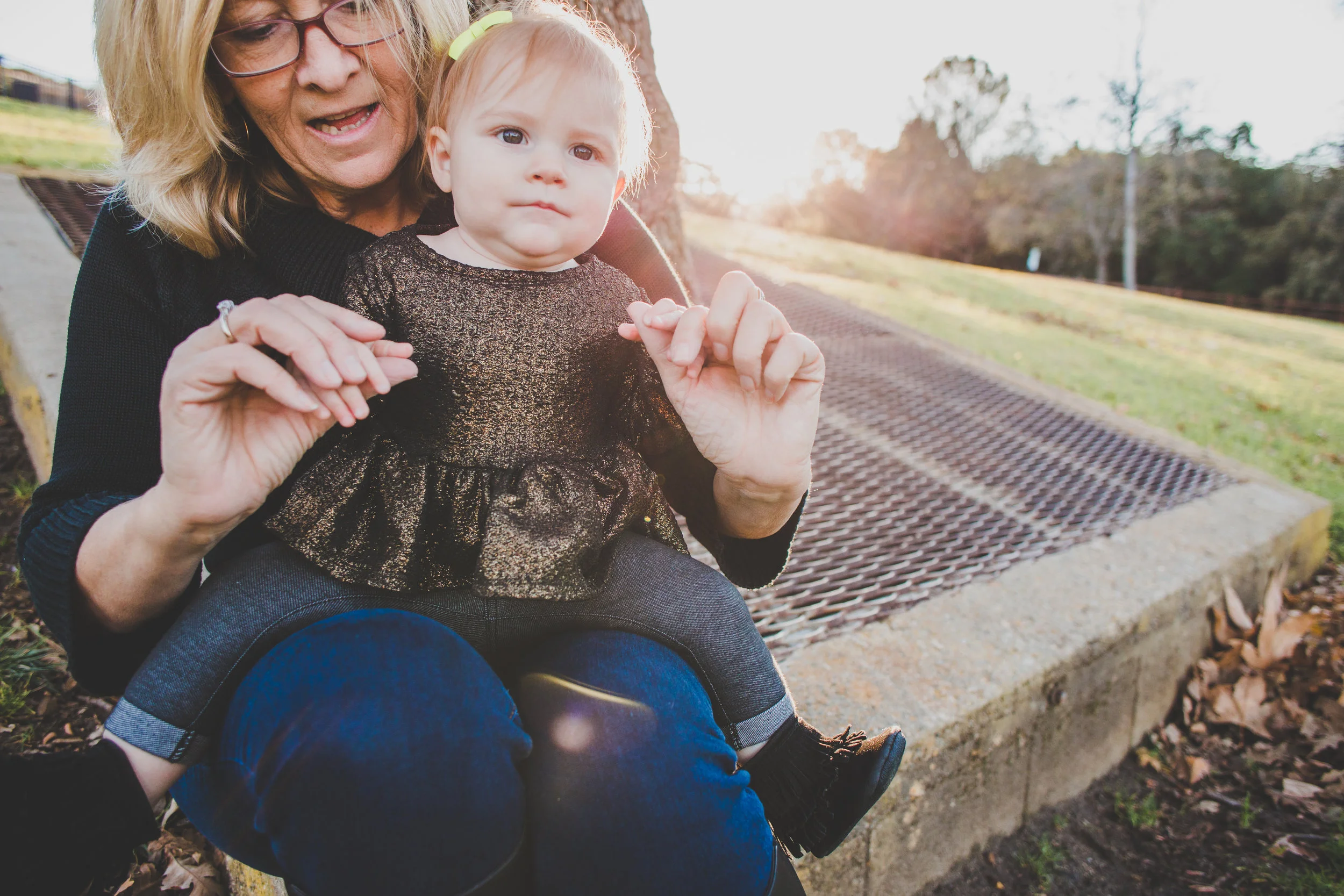 Holiday Gift Ideas for Grandma - Grandma + Me Photo Session by Briana Lindsey Photography