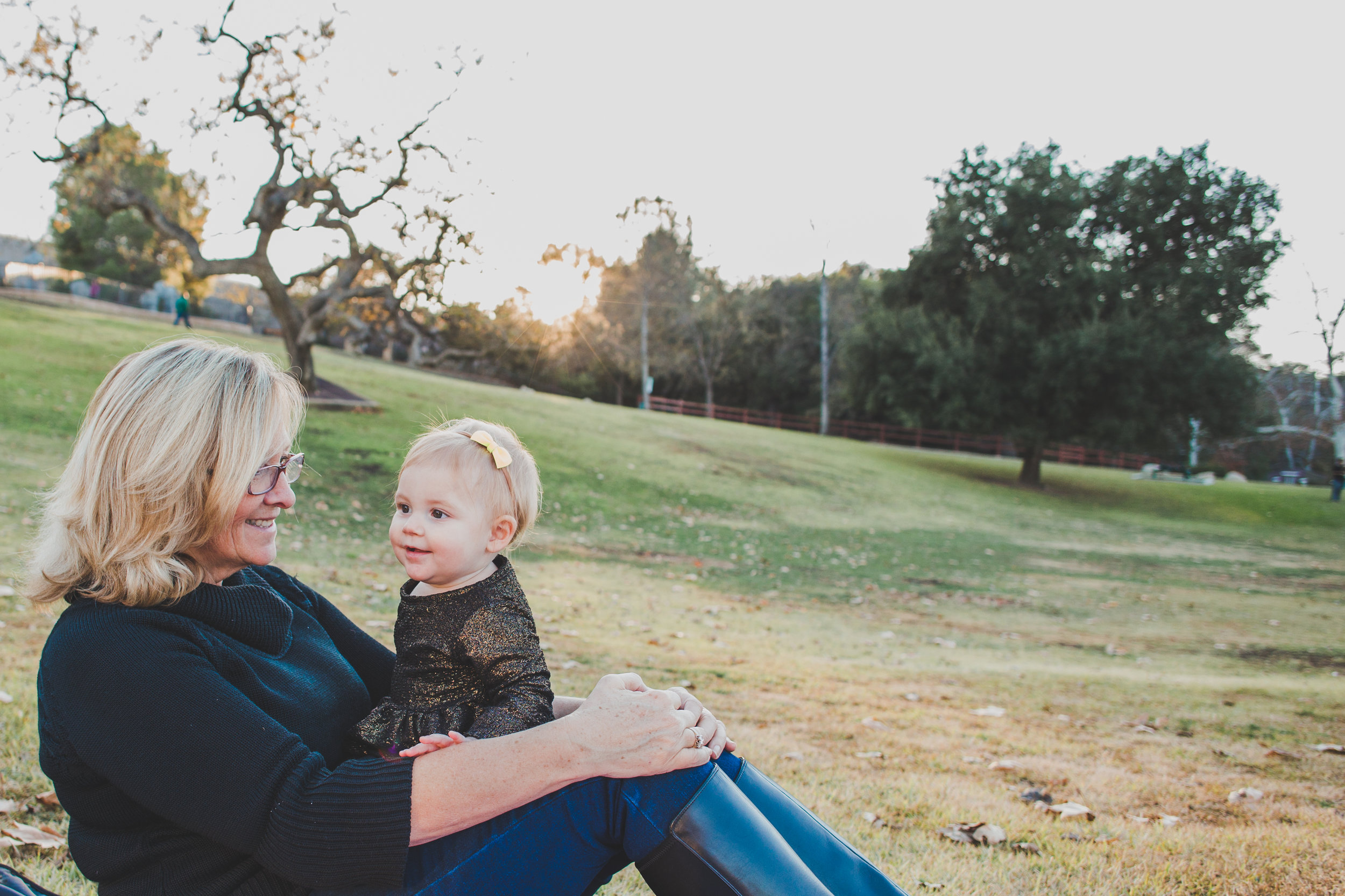 Holiday Gift Ideas for Grandma - Grandma + Me Photo Session by Briana Lindsey Photography