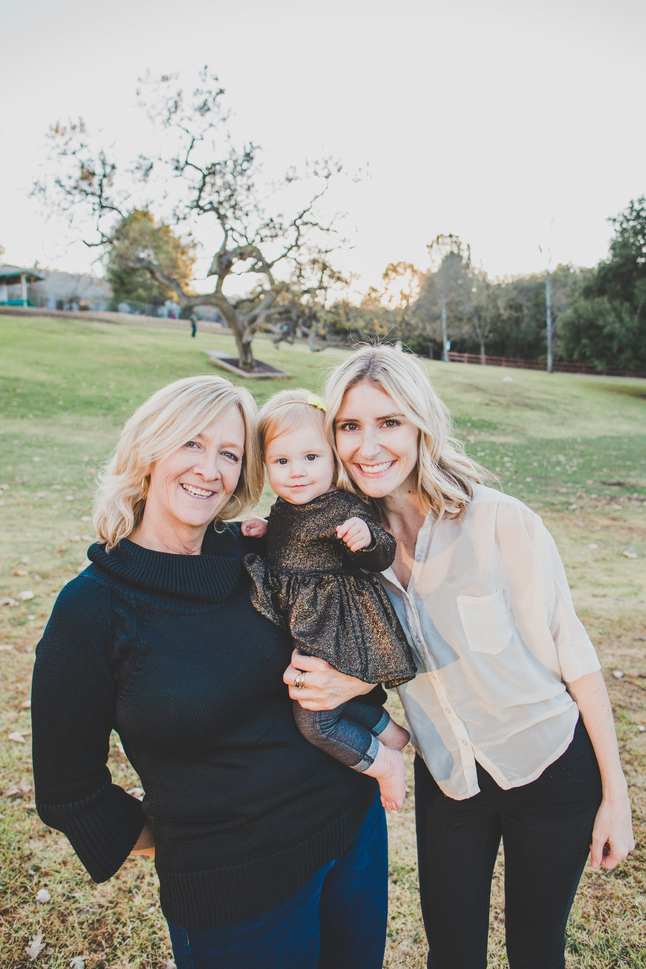 Holiday Gift Ideas for Grandma - Grandma + Me Photo Session by Briana Lindsey Photography