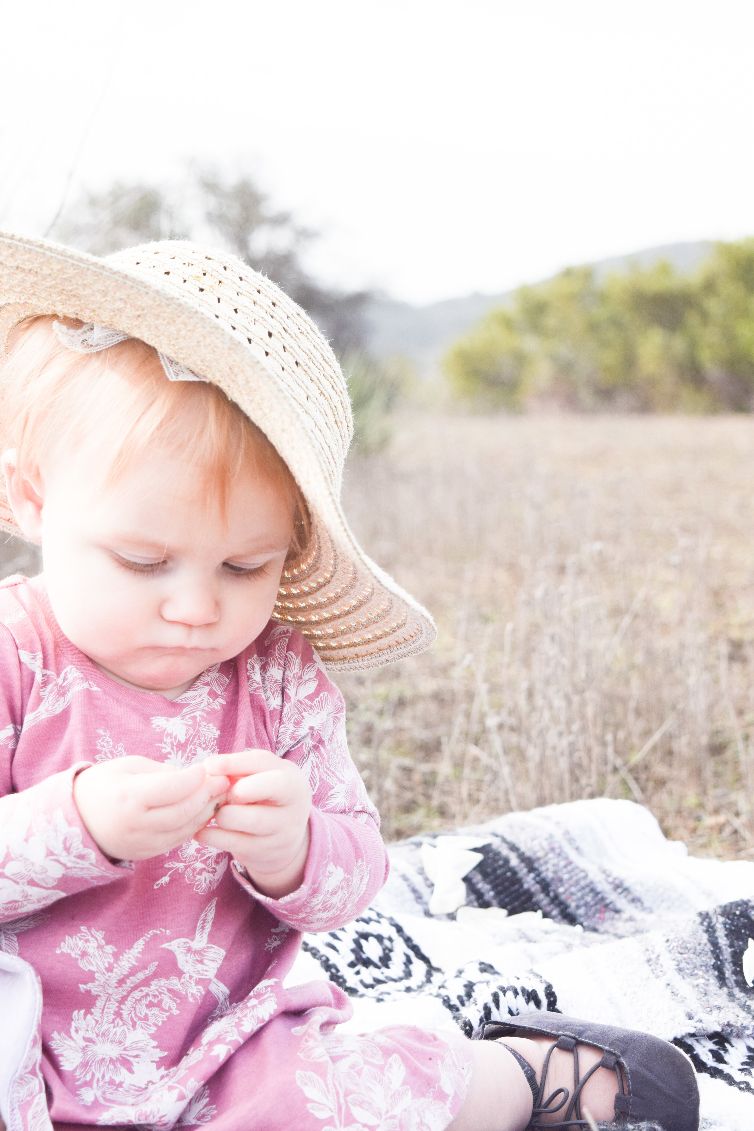 BABY FASHION | A Pink Vintage Floral Baby Tunic Dress
