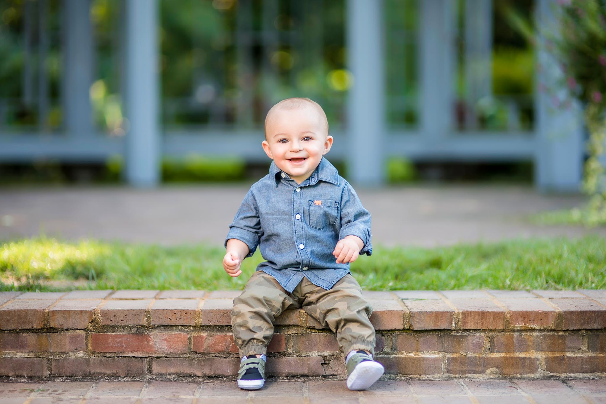 First Birthday Cake Smash Photos - Kolton - Vision & Style Photography