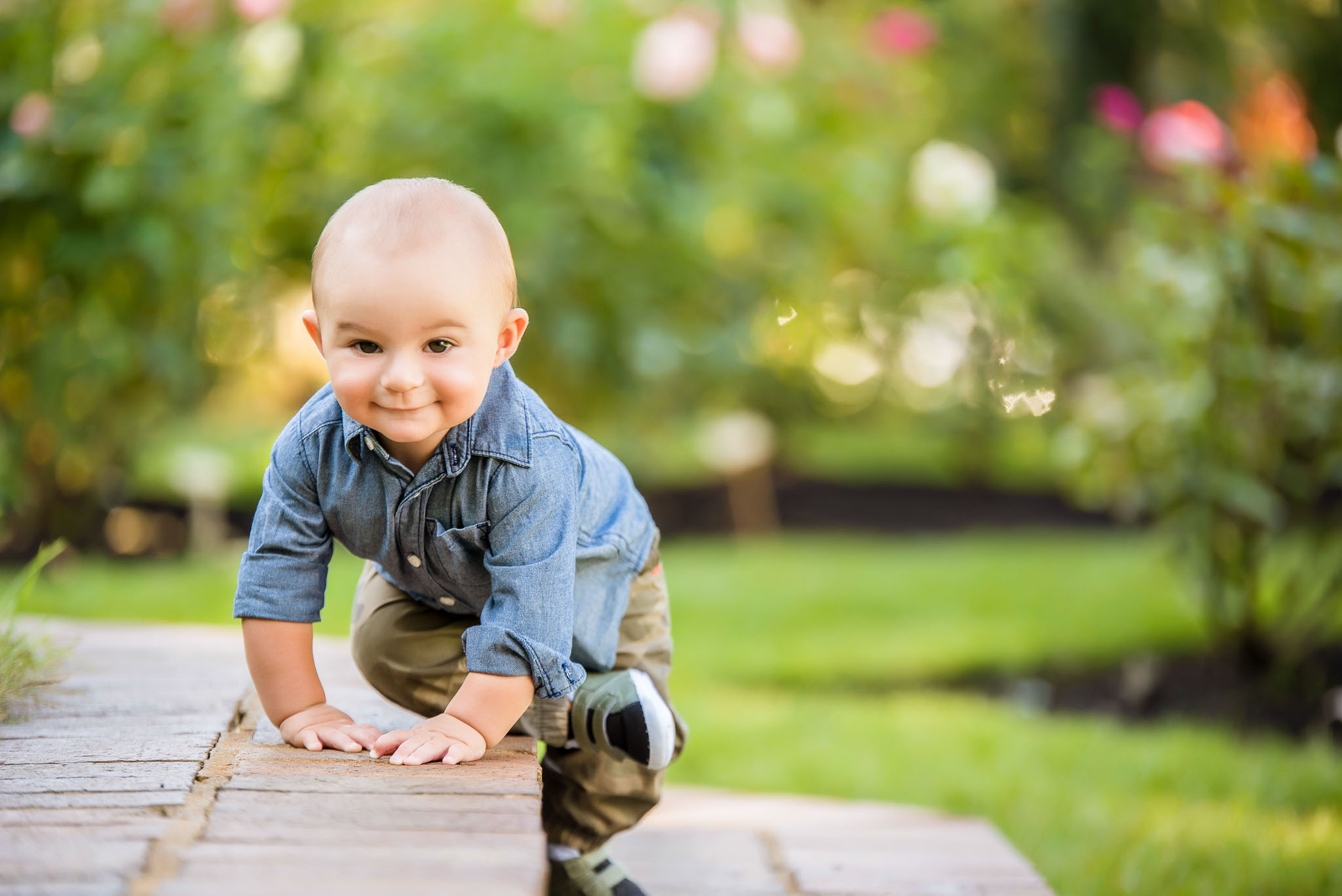 First Birthday Cake Smash Photos - Kolton - Vision & Style Photography