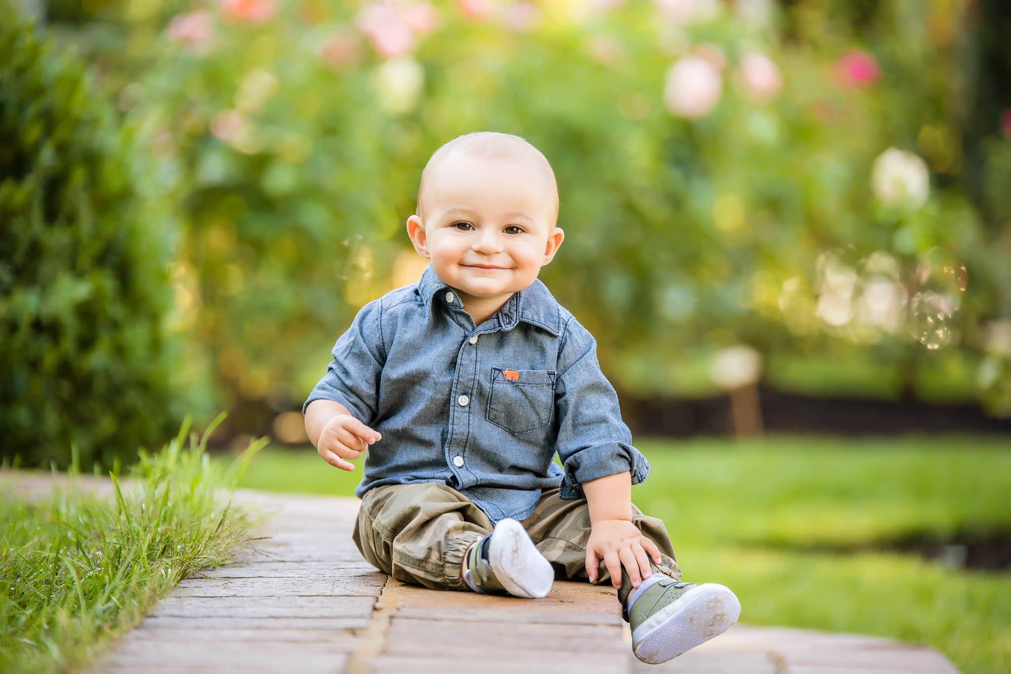 First Birthday Cake Smash Photos - Kolton - Vision & Style Photography