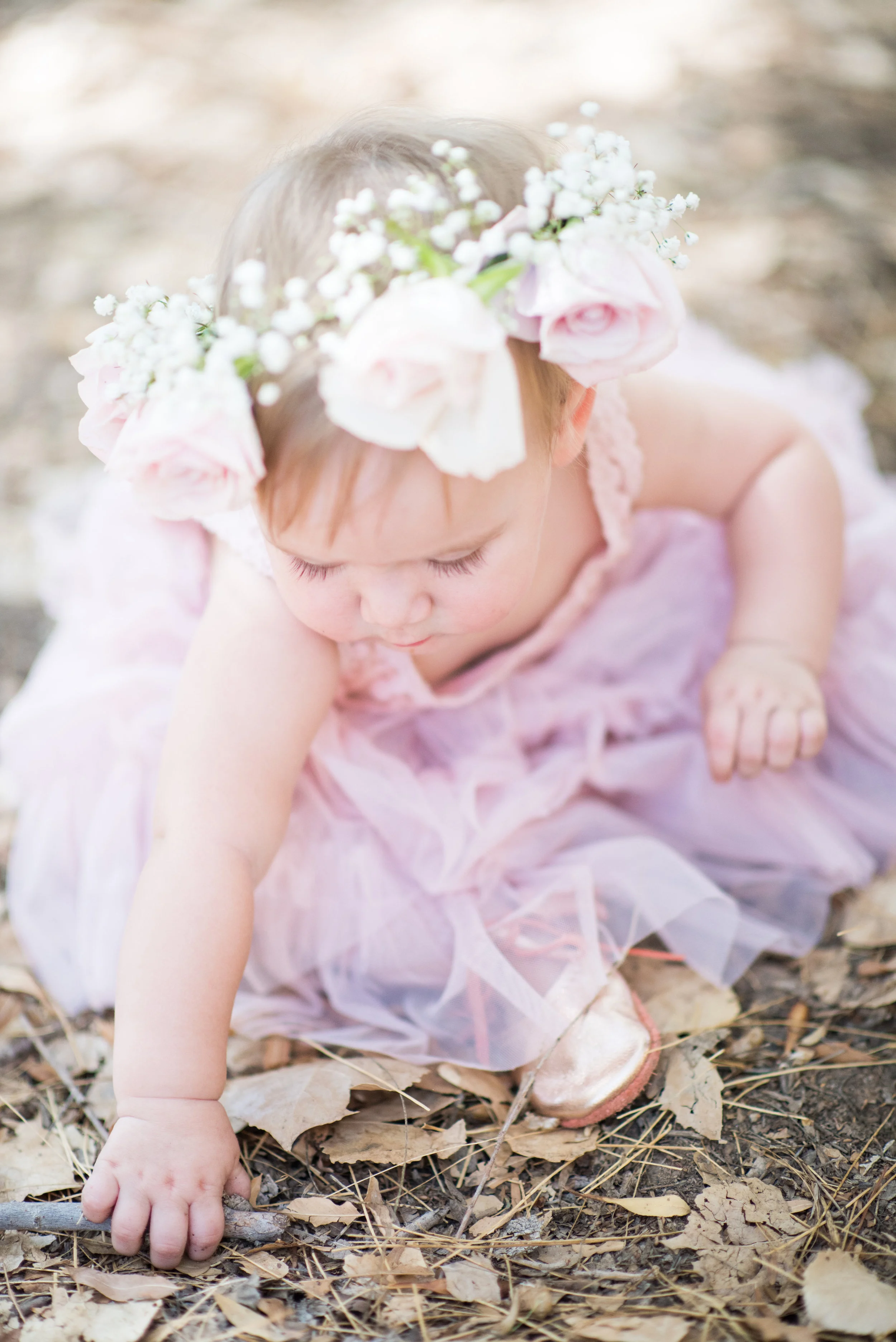 Baby Girl's First Birthday Outfit