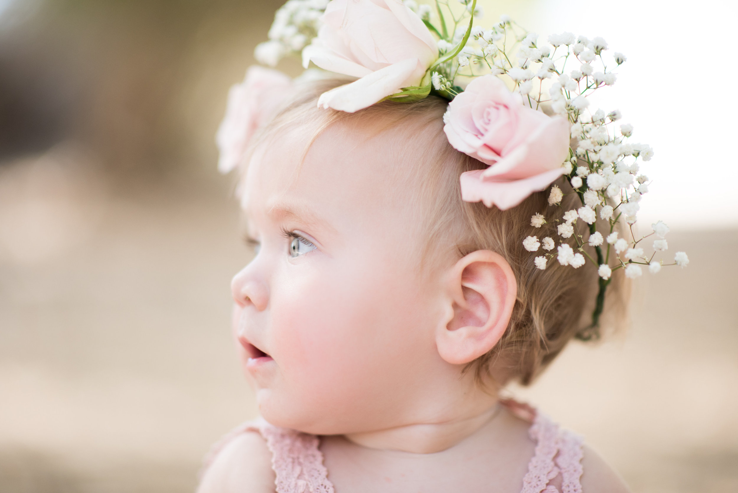 Baby Girl's First Birthday Outfit