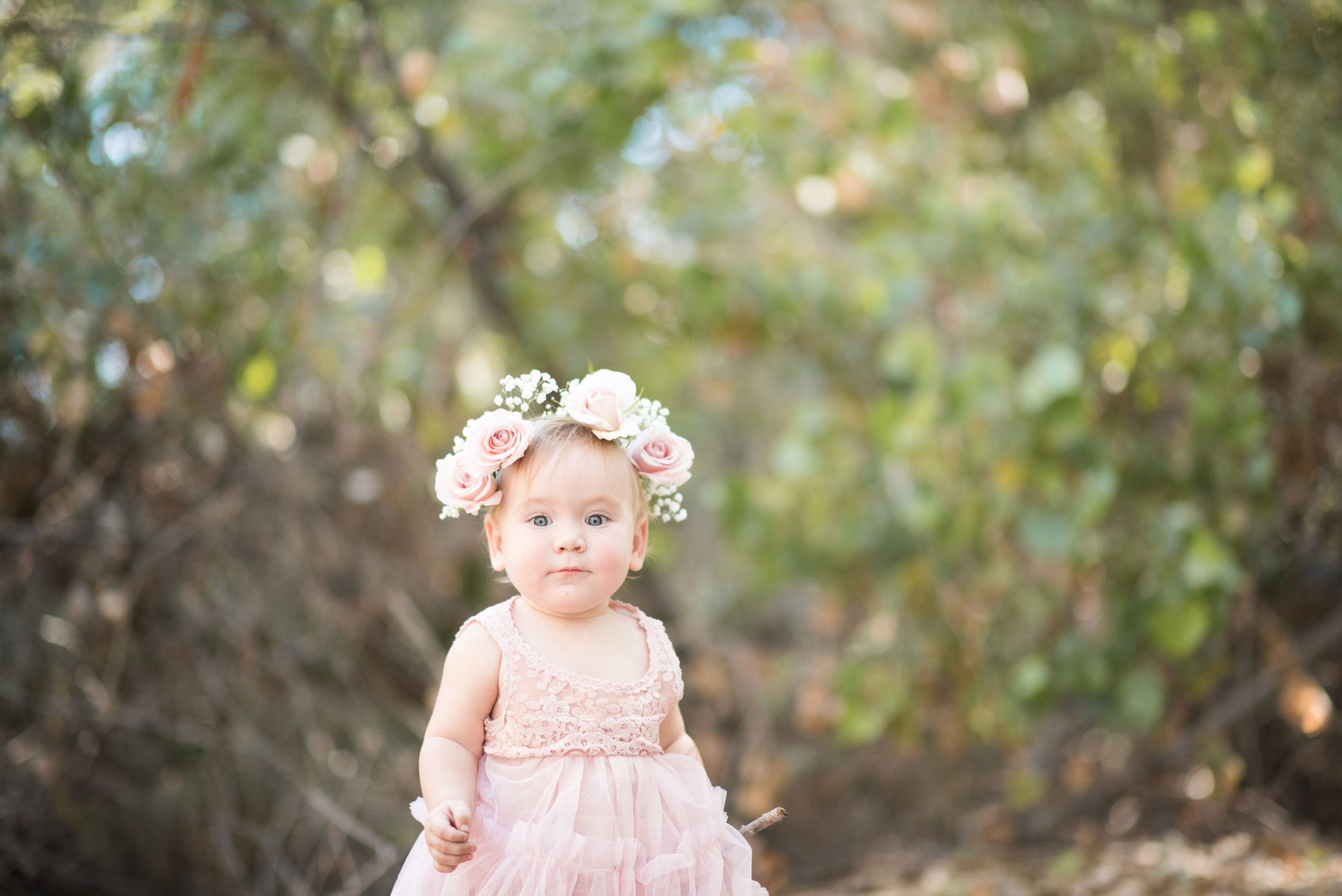 Baby Girl's First Birthday Outfit