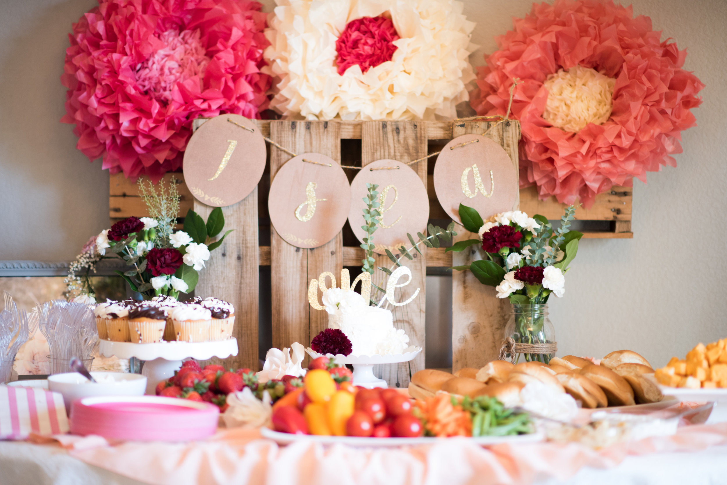 Baby Girl's First Birthday Ideas