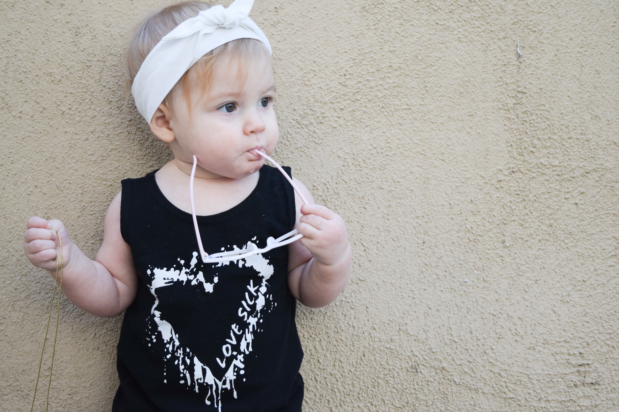 BABY FASHION | A High Low Heart Baby Dress from Love Sick Threads