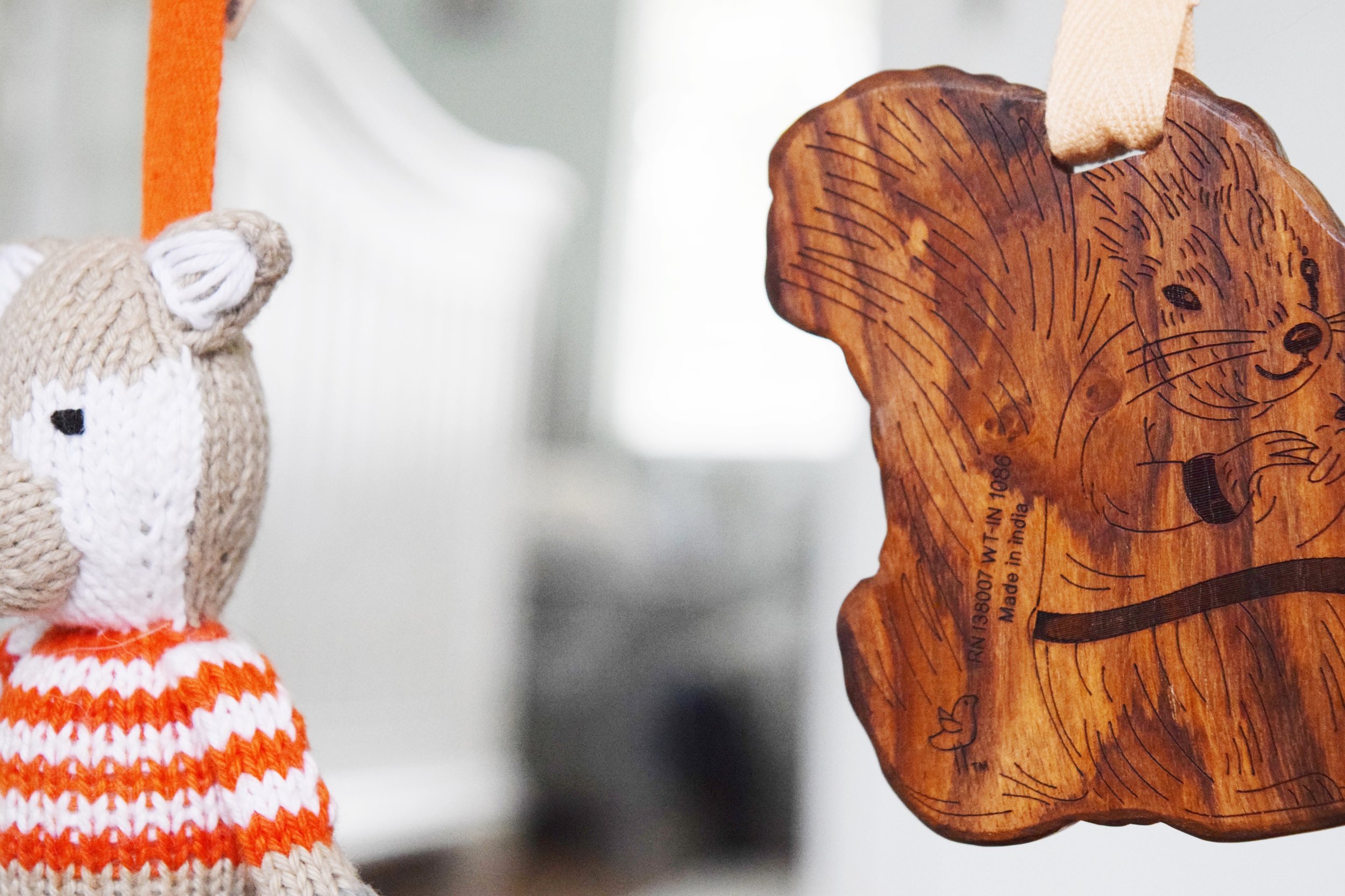 Wooden Organic Baby Play Gym - Finn + Emma