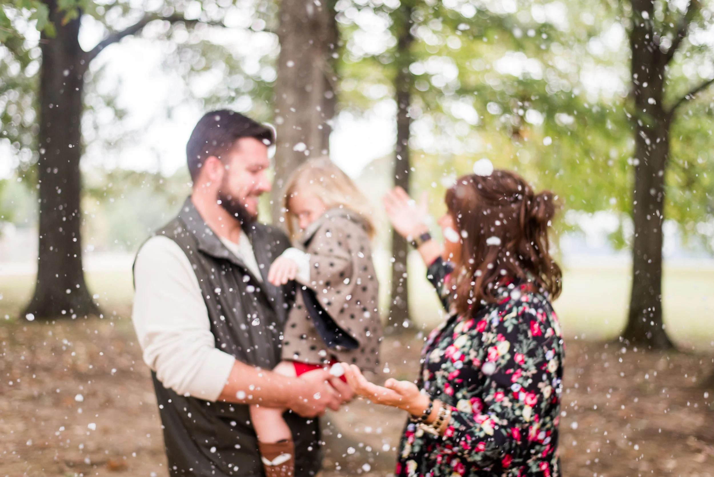 Arkansas Snow Family Photos - Natalie Smith Photography