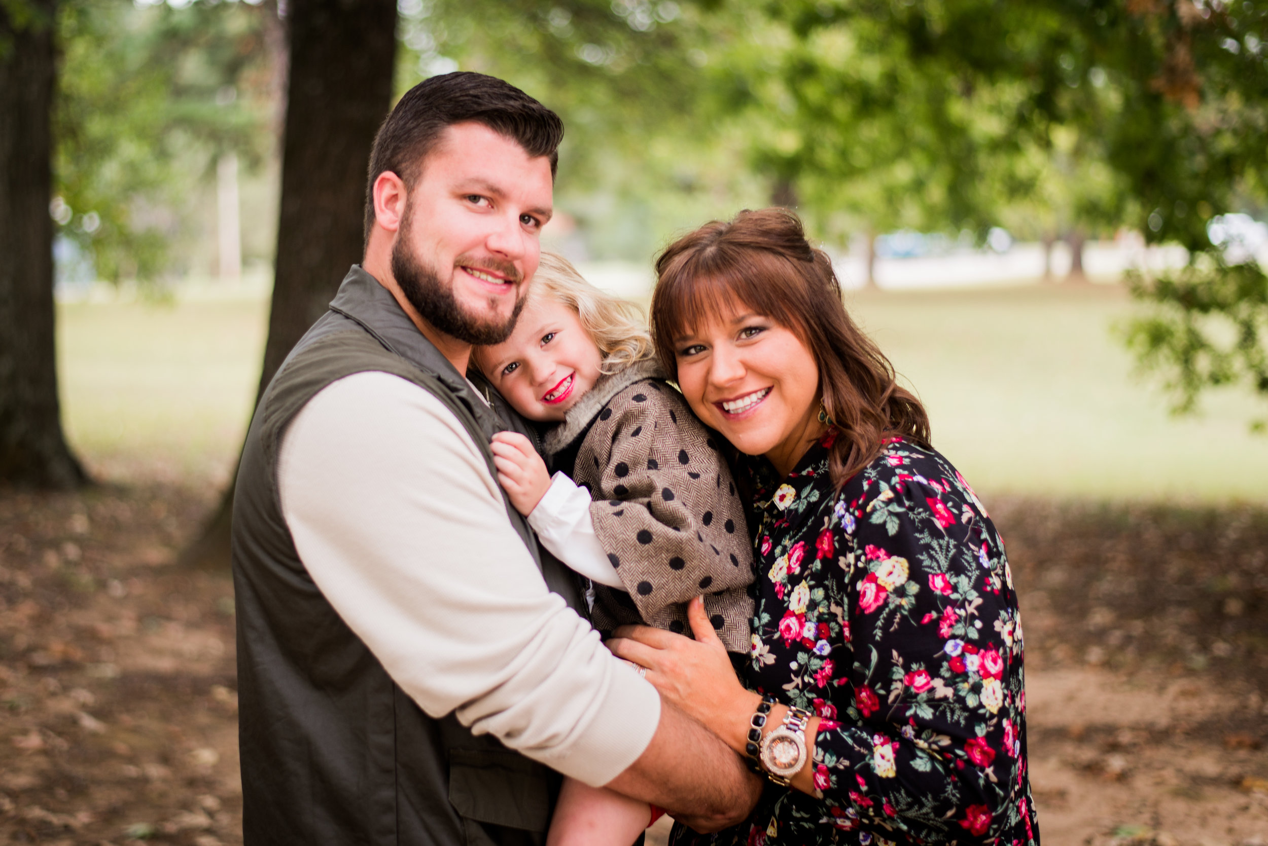 Arkansas Snow Family Photos - Natalie Smith Photography