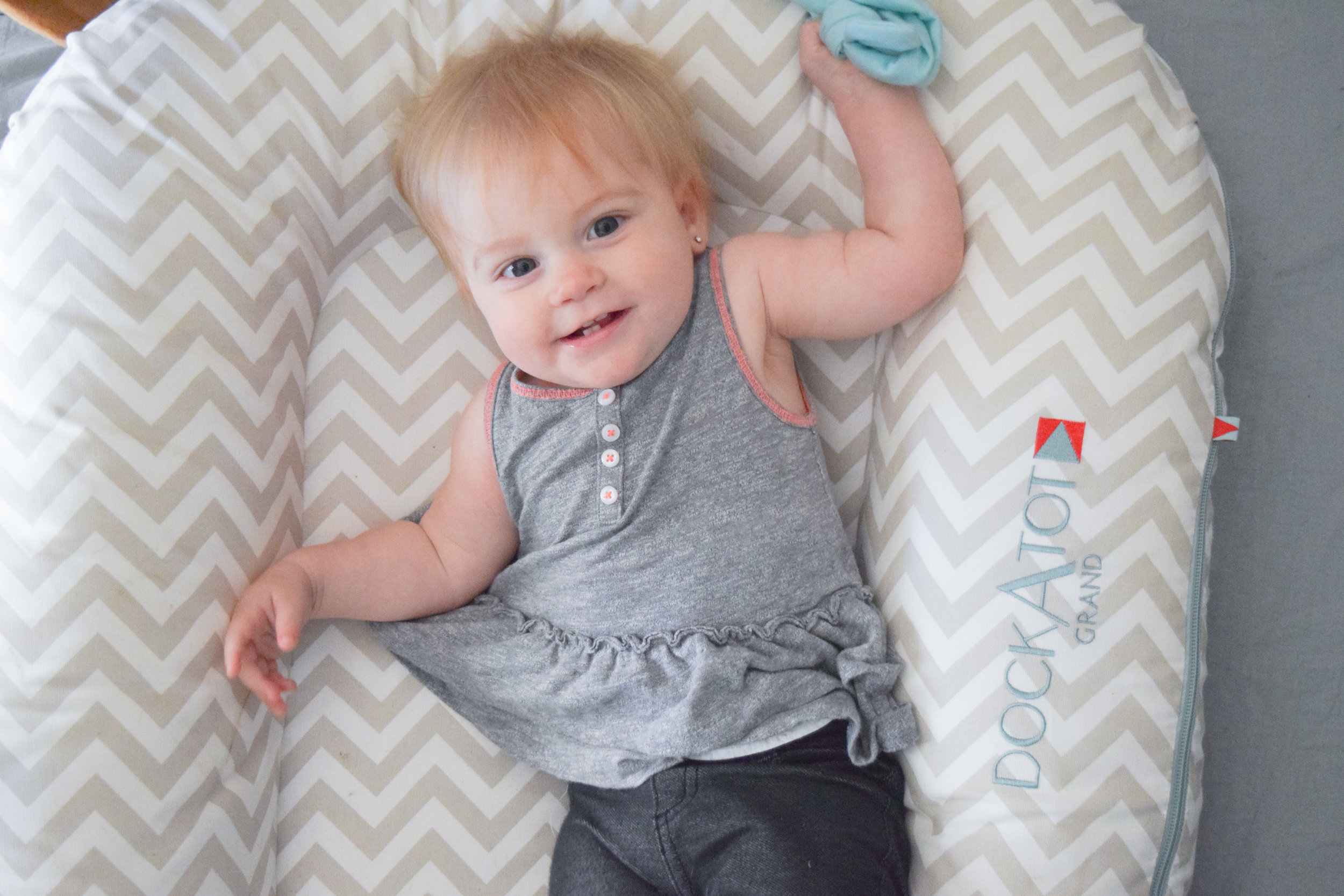 DockATot GIVEAWAY with The Overwhelmed Mommy - DockATot Grand Silver Lining