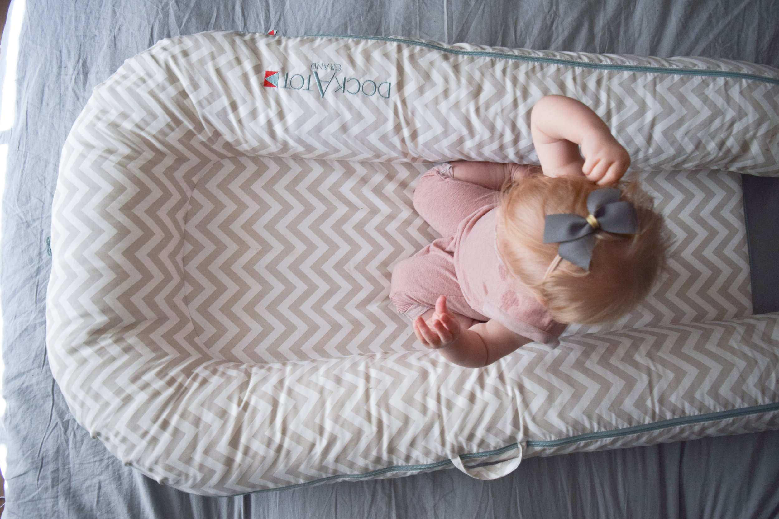 DockATot GIVEAWAY with The Overwhelmed Mommy - DockATot Grand Silver Lining