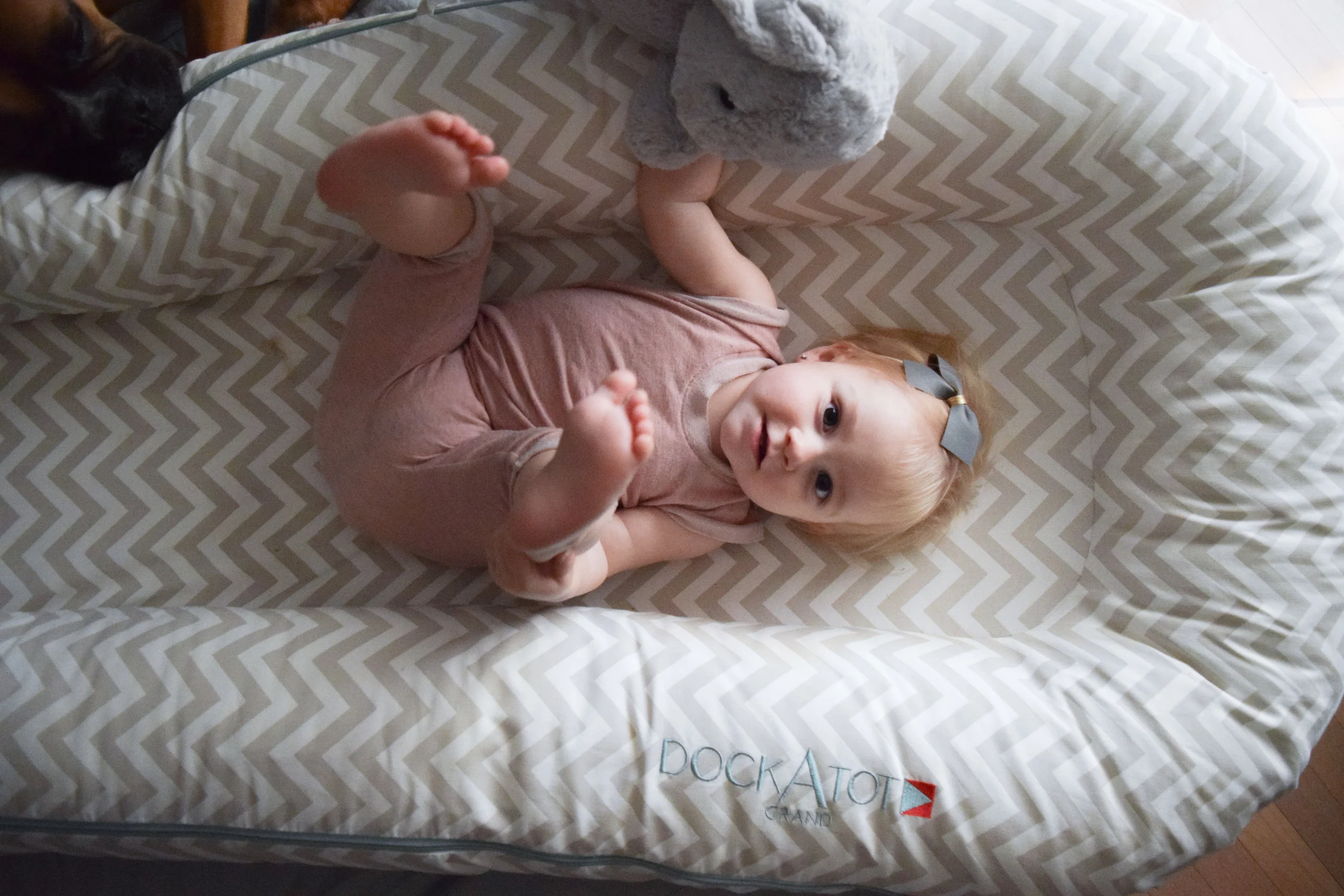 DockATot GIVEAWAY with The Overwhelmed Mommy - DockATot Grand Silver Lining