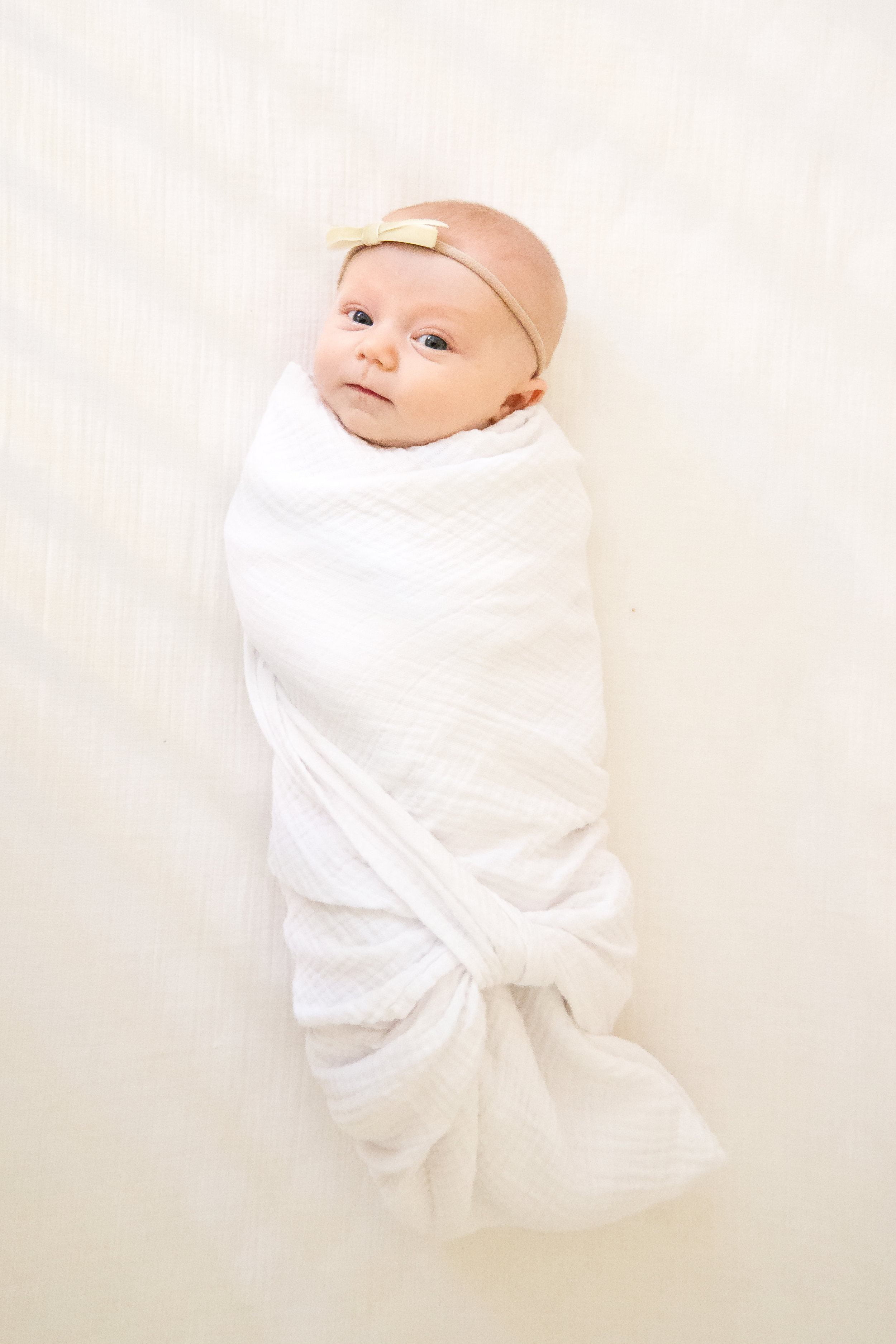 Minimalist Nursery Inspiration + Newborn Baby Girl Photos -- Lauren Alisse Photography