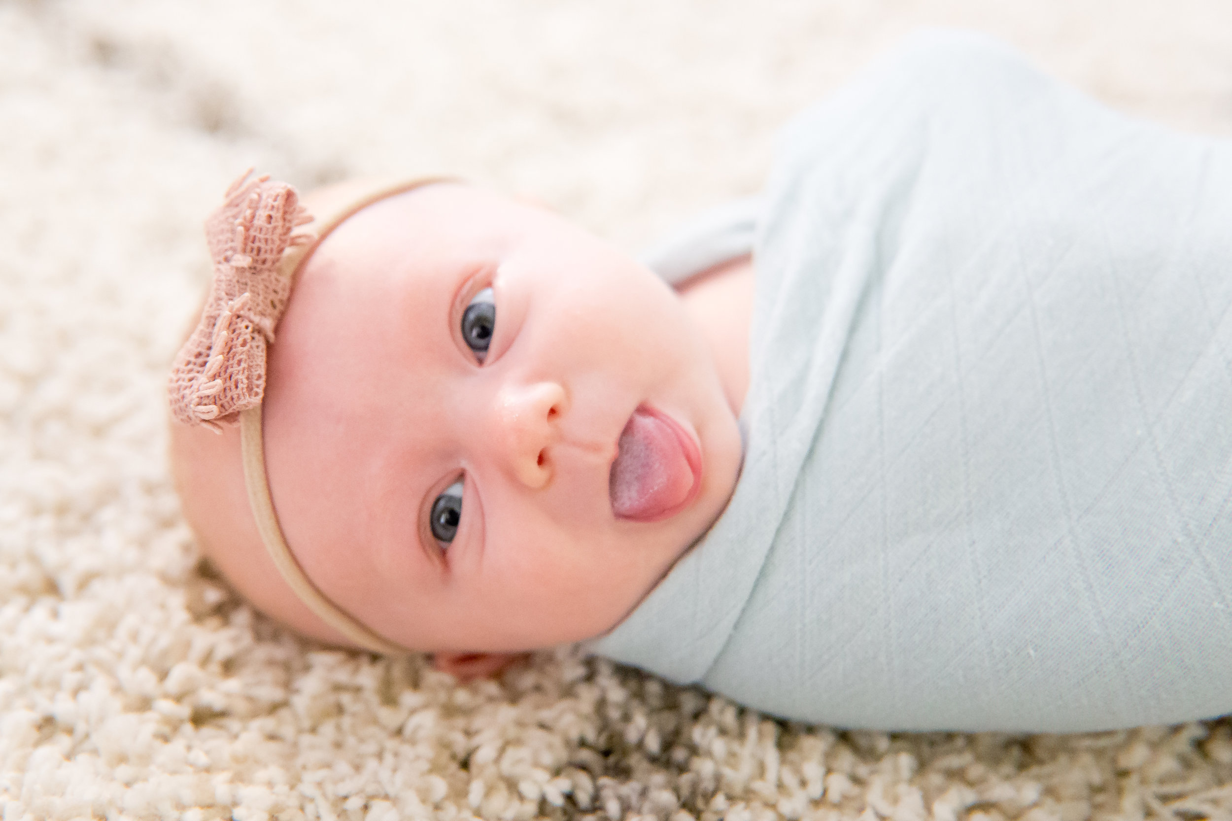 Minimalist Nursery Inspiration + Newborn Baby Girl Photos -- Lauren Alisse Photography
