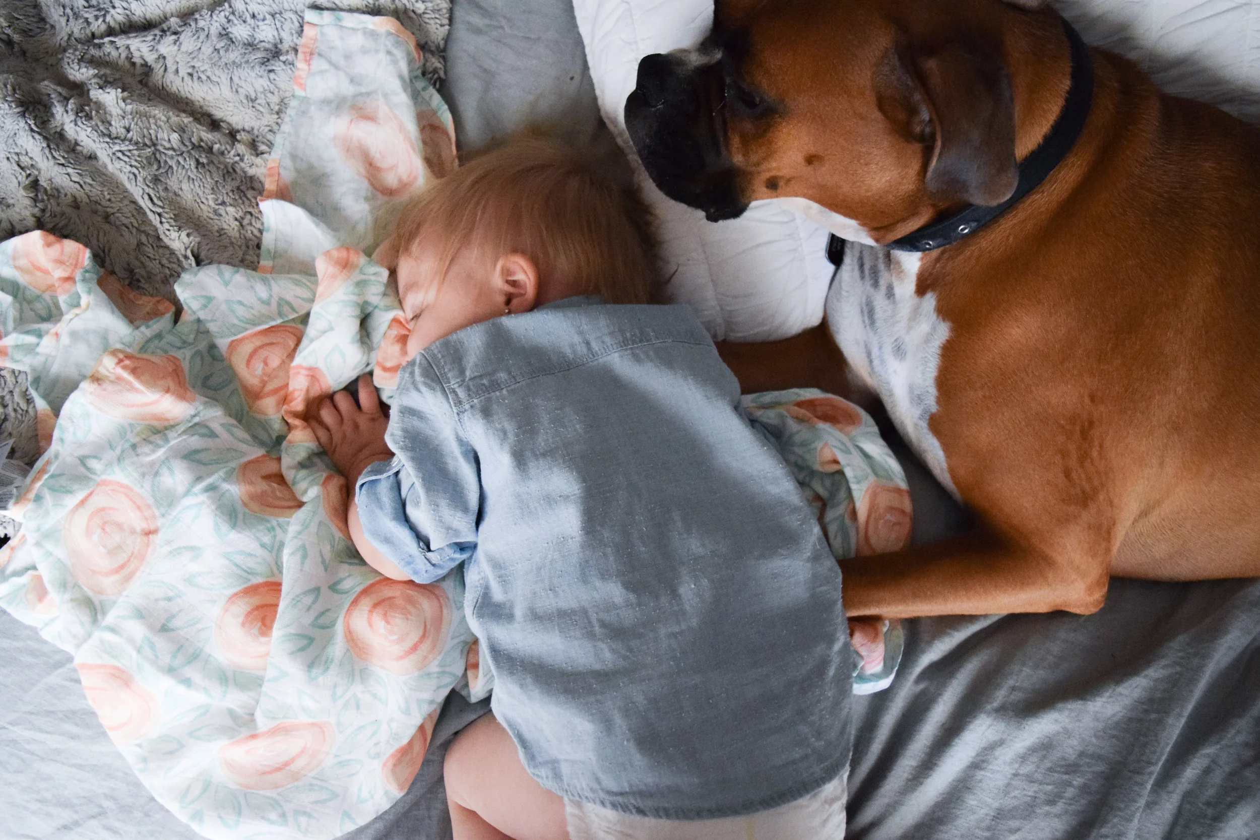 Soft Breathable Spring Crib Sheets + Swaddle Blankets -- Bebe Au Lait