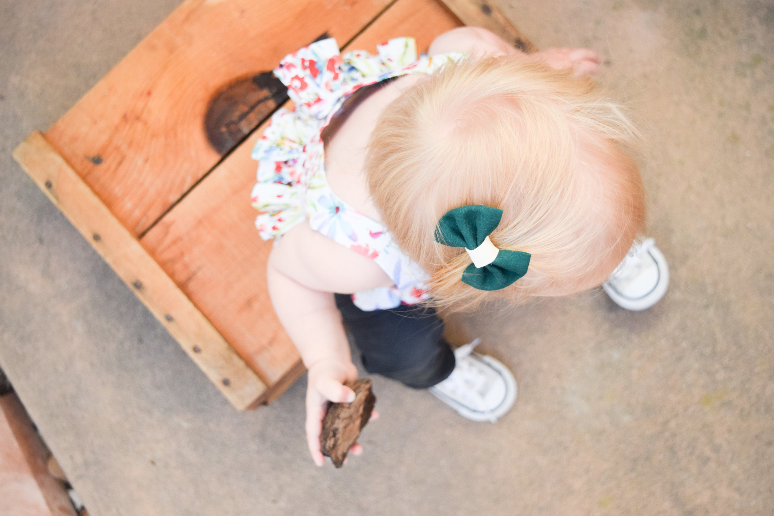 Baby Fashion - Baby Spring Floral Watercolor Crop Top - Baby Converse - Baby Skinny Jeans