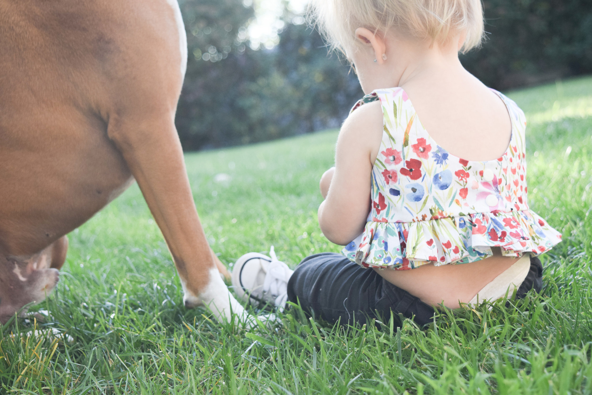 Baby Fashion - Baby Spring Floral Watercolor Crop Top - Baby Converse - Baby Skinny Jeans