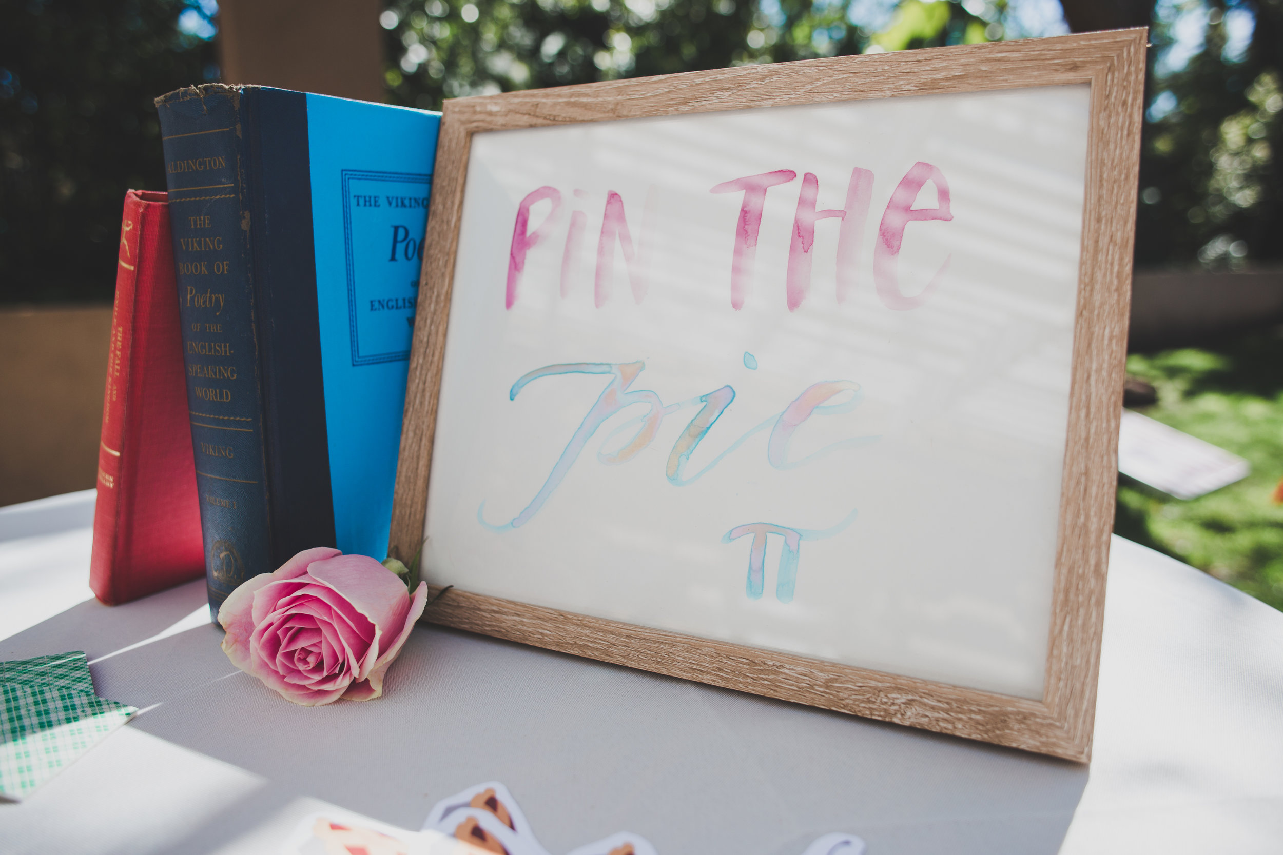Pin the Tail on the Donkey - A Vintage Chic Pi Day Themed 1st Birthday Party