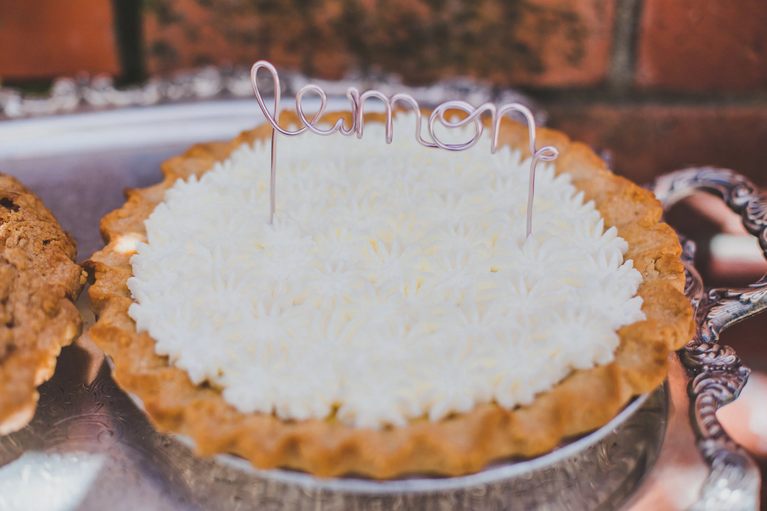 Vintage Pie Bar - First Birthday Cake Topper - A Vintage Chic Pi Day Themed 1st Birthday Party