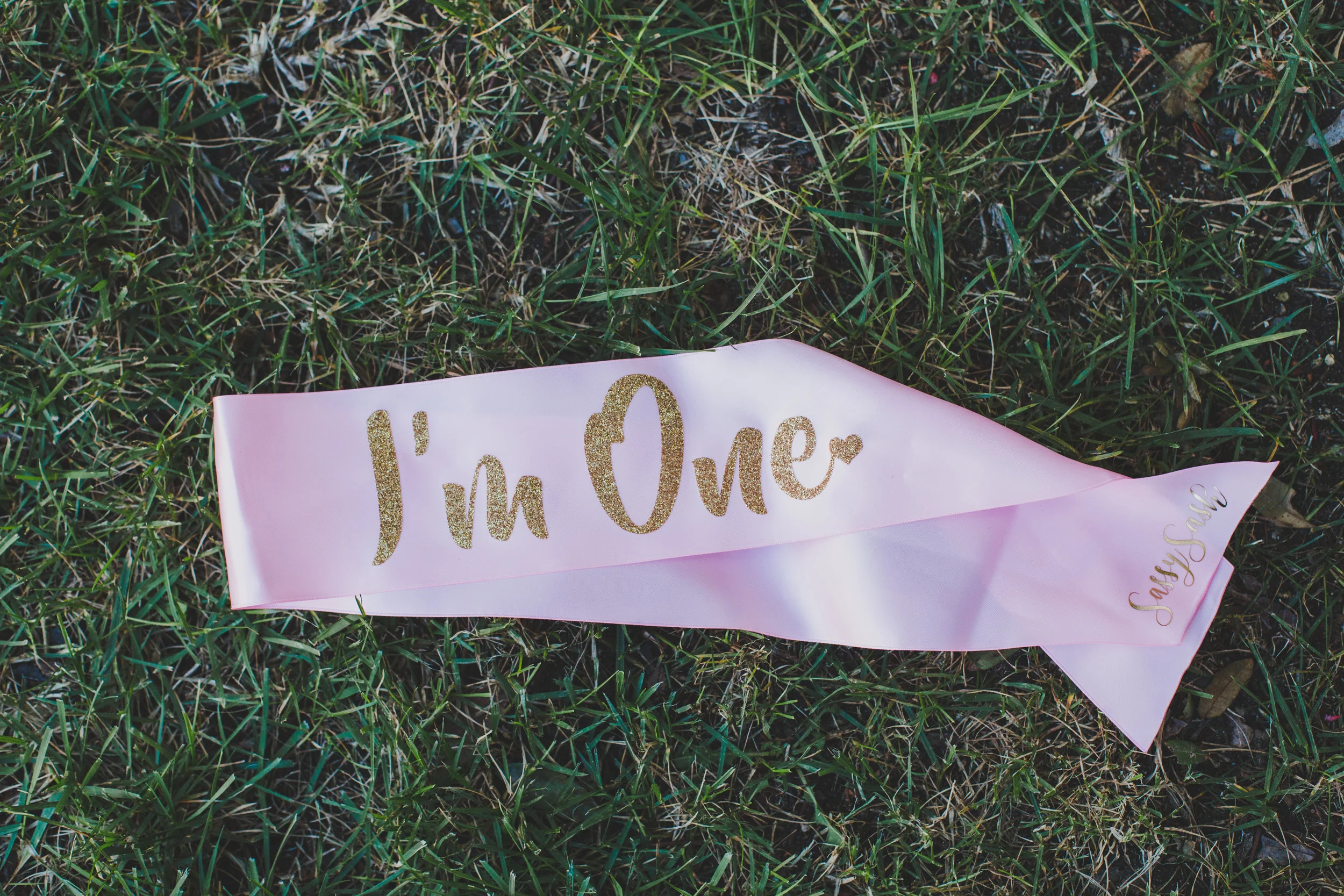 First Birthday Party Sash - First Birthday Party Ideas - A Vintage Chic Pi Day Themed 1st Birthday Party | Ava's First Birthday