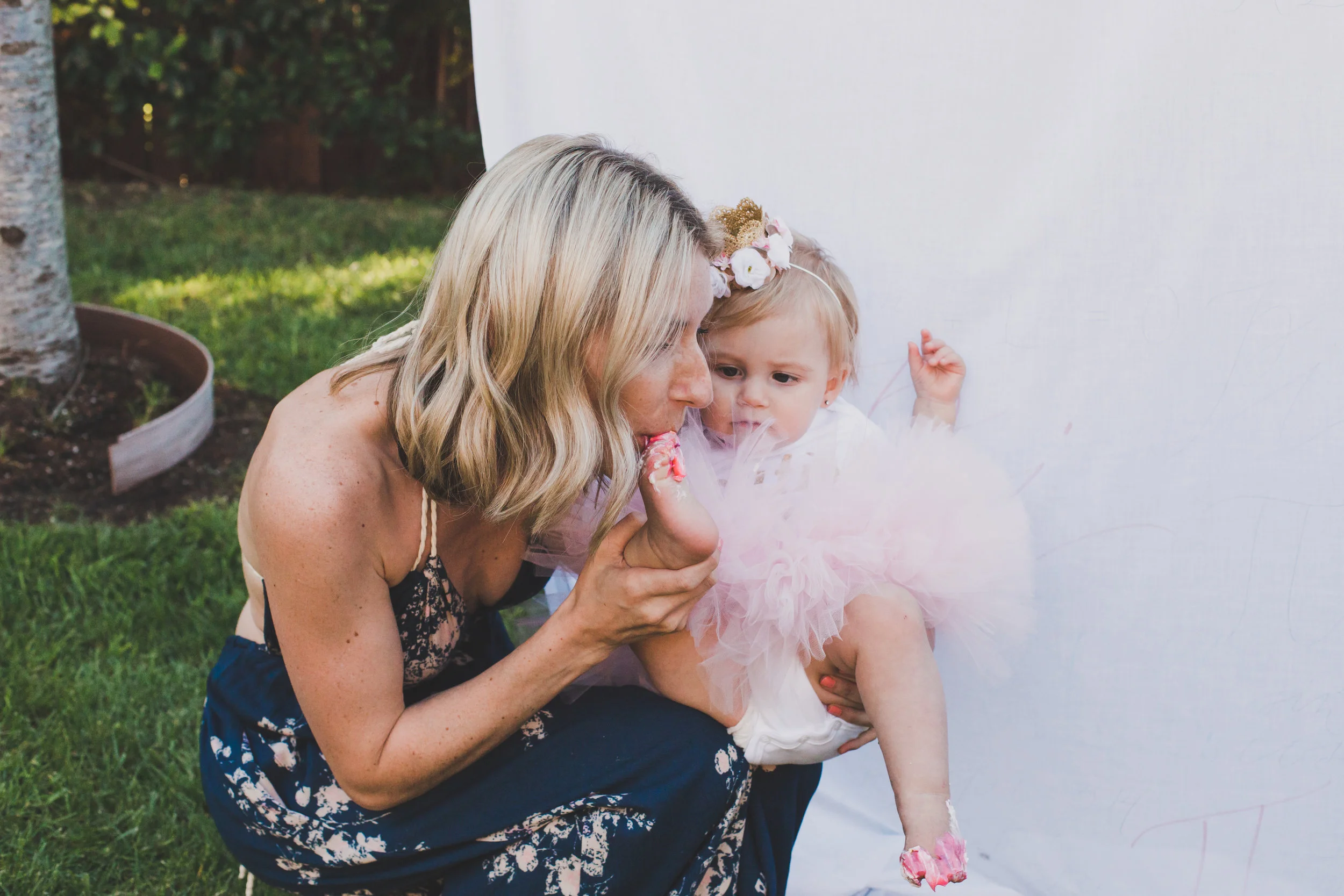 First Birthday Pie Smash - First Birthday Party Ideas - A Vintage Chic Pi Day Themed 1st Birthday Party | Ava's First Birthday