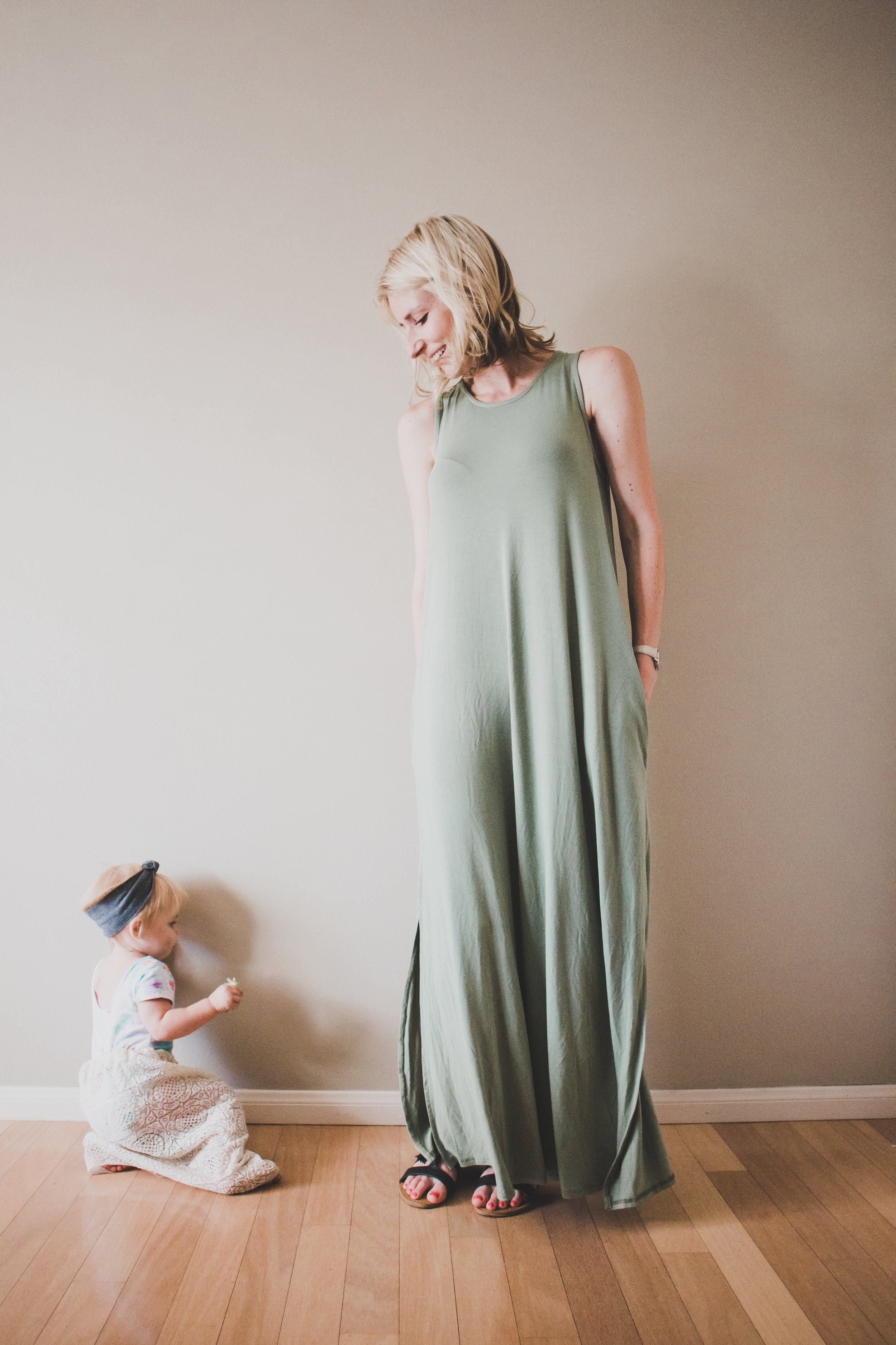 Green Maternity Dress from PinkBlush - jk Style