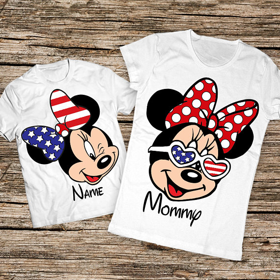 Mom Dad Baby Boy Girl 4th of July Matching Shirts 4th Of July American Family Shirts Mommy and Me Matching Shirts All American Family tee
