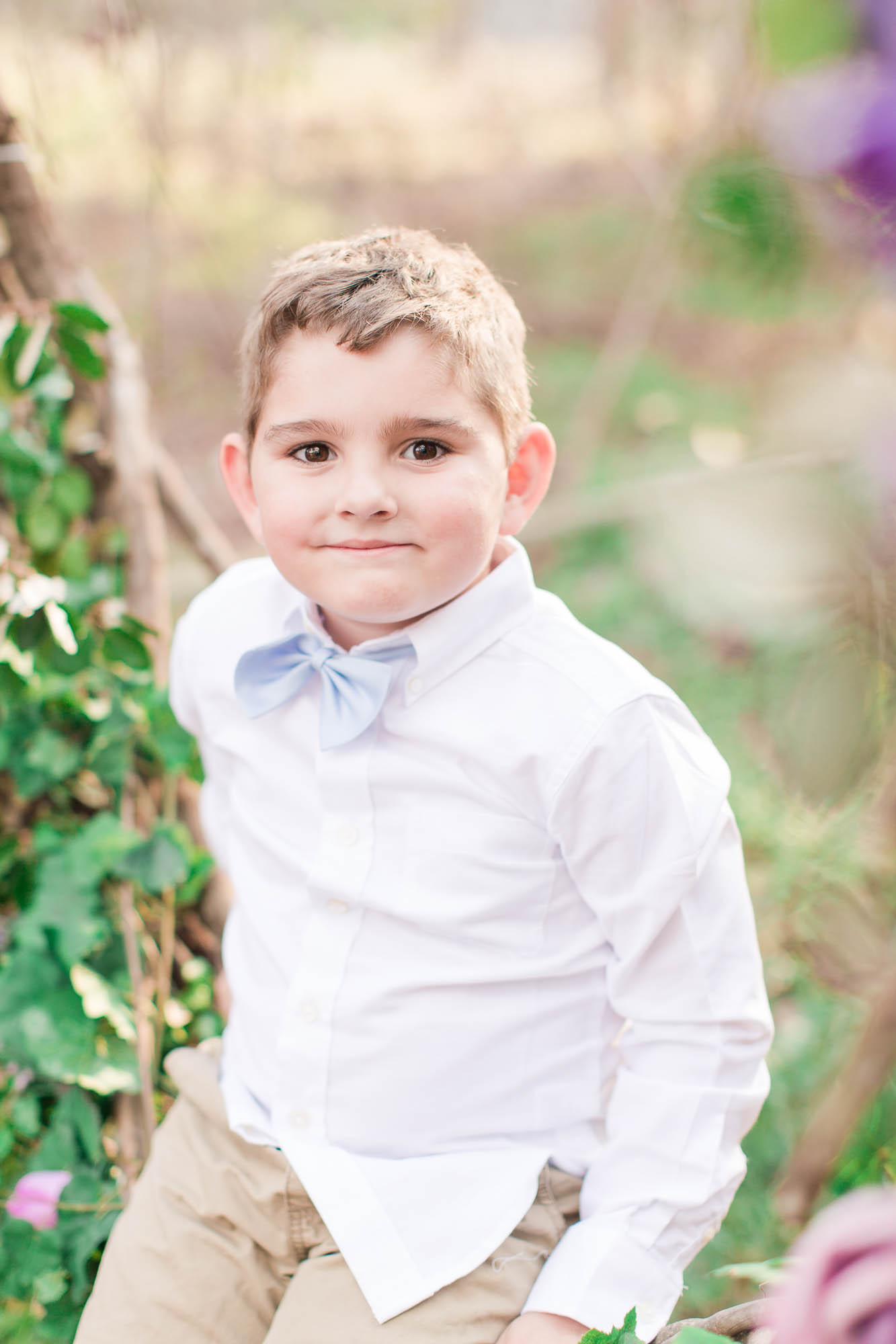 A Hidden Forest Spring Family Session - Rachel Strickland Photography