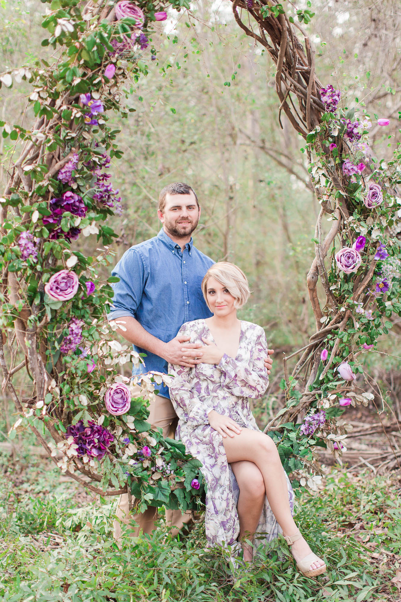 A Hidden Forest Spring Family Session - Rachel Strickland Photography