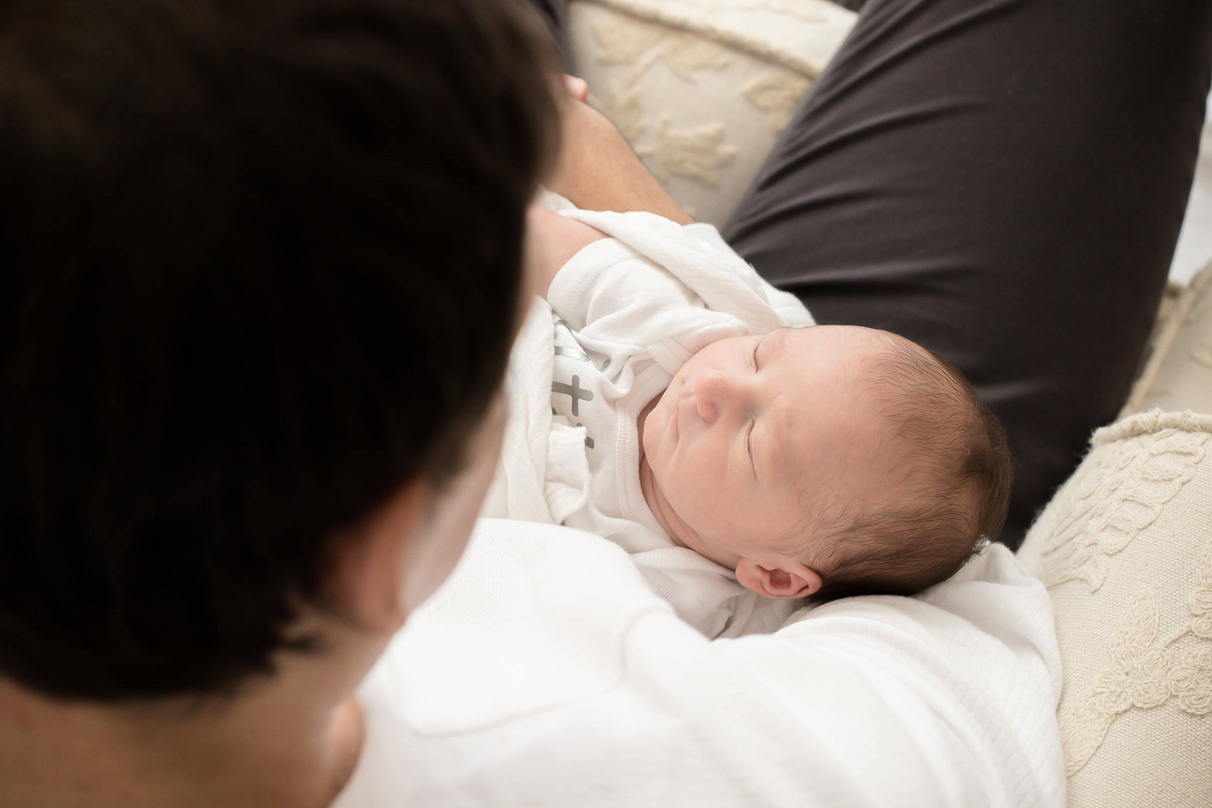 Natural Light Newborn Studio Photos - Karen Stone Photography