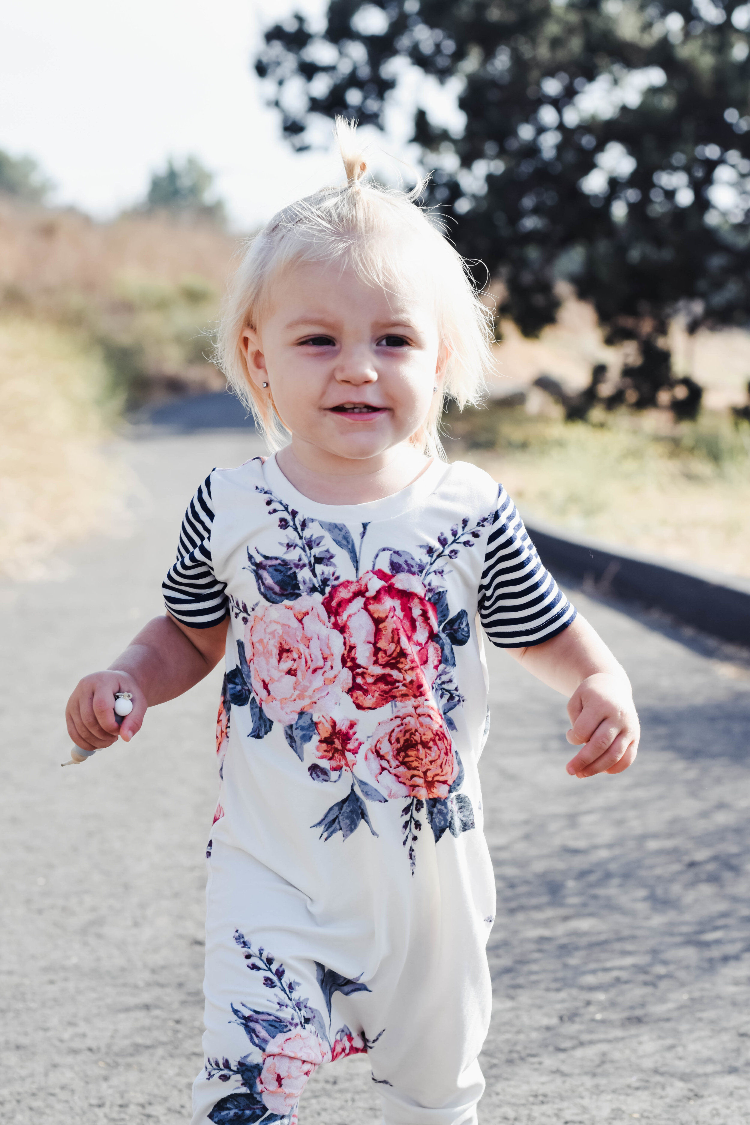 KIDS FASHION | Baby Floral Harem Romper — The Overwhelmed Mommy Blog